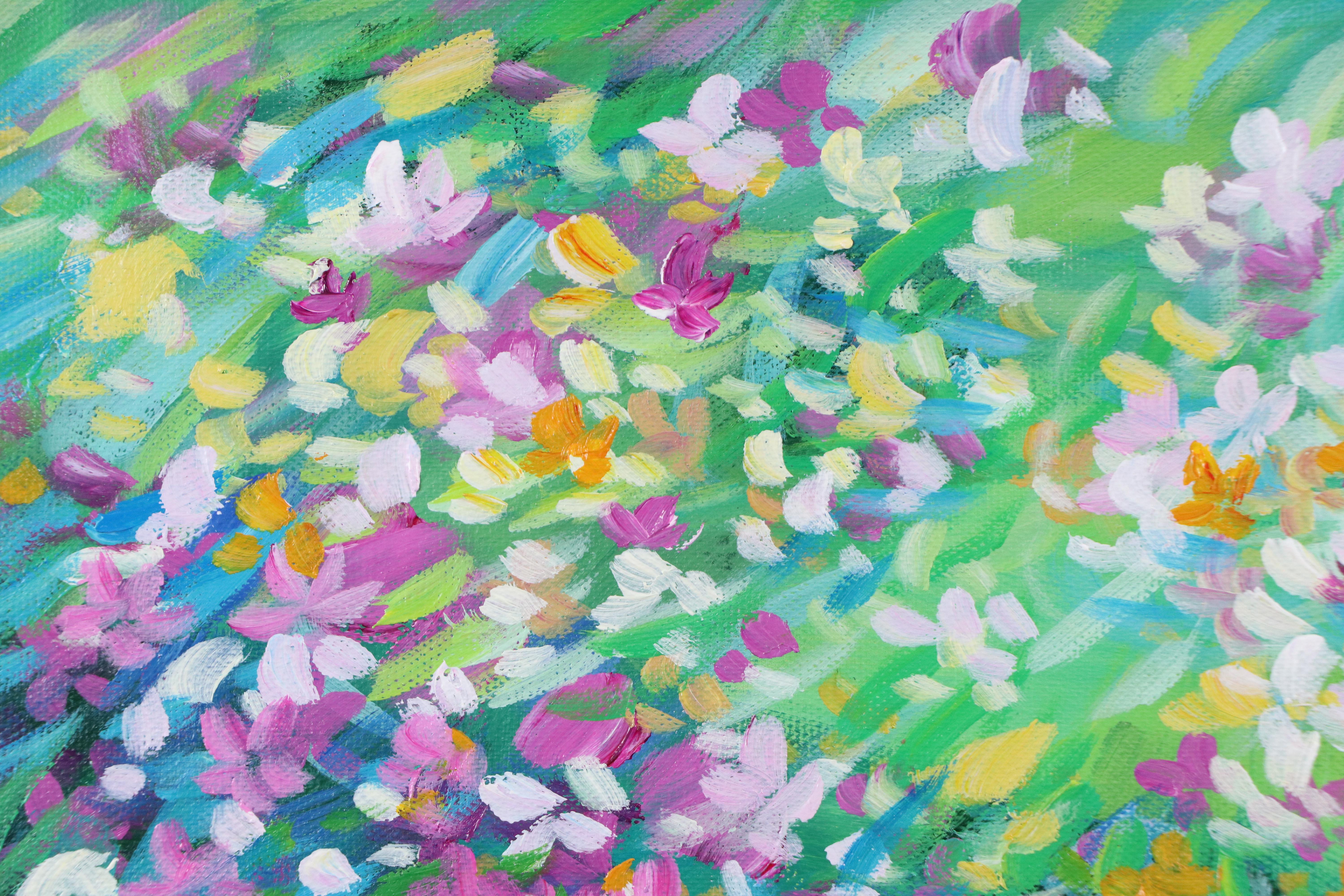 Benini Floral Oil Painting, 21st Century