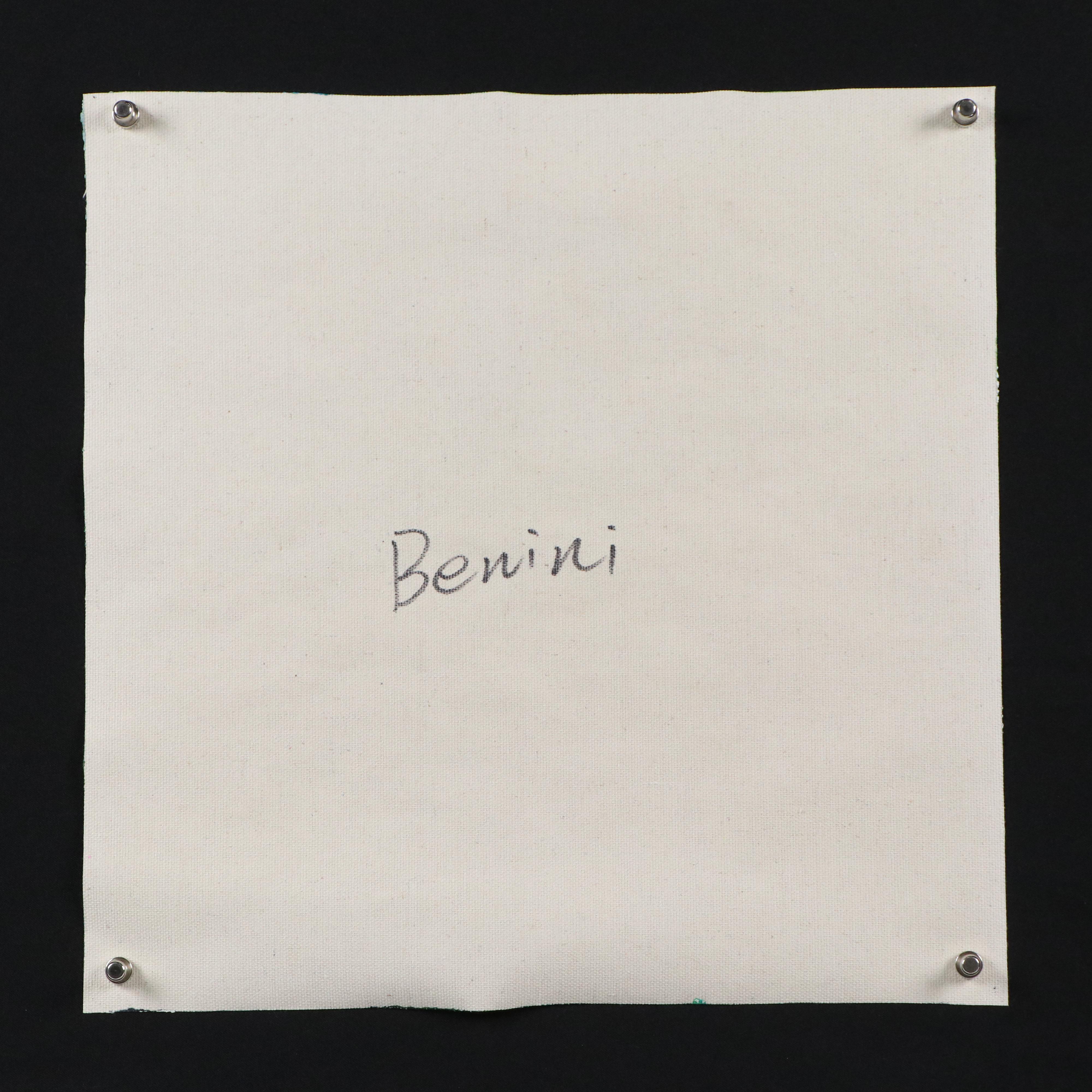 Benini Floral Oil Painting, 21st Century