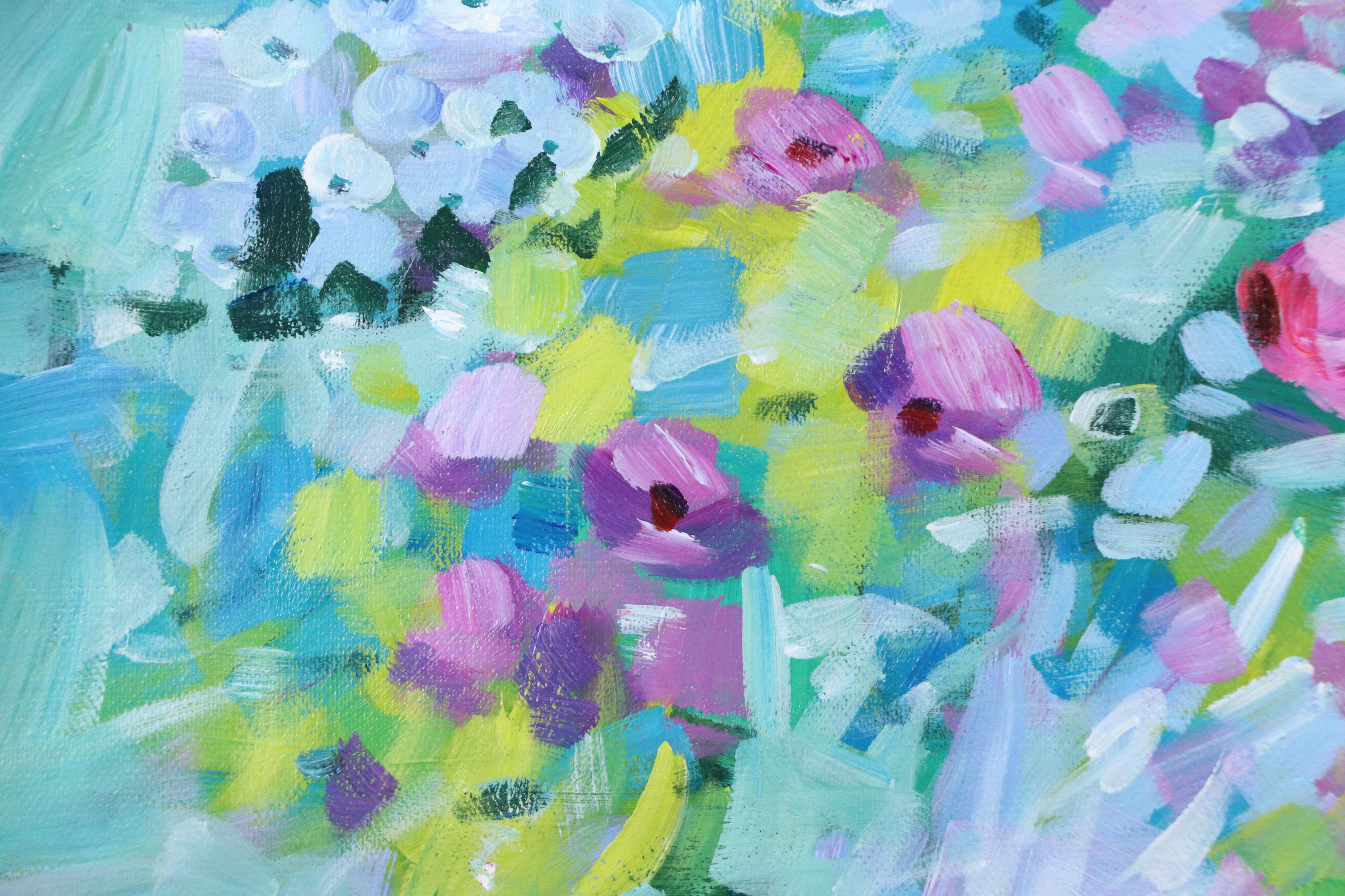 Benini Floral Oil Painting, 21st Century