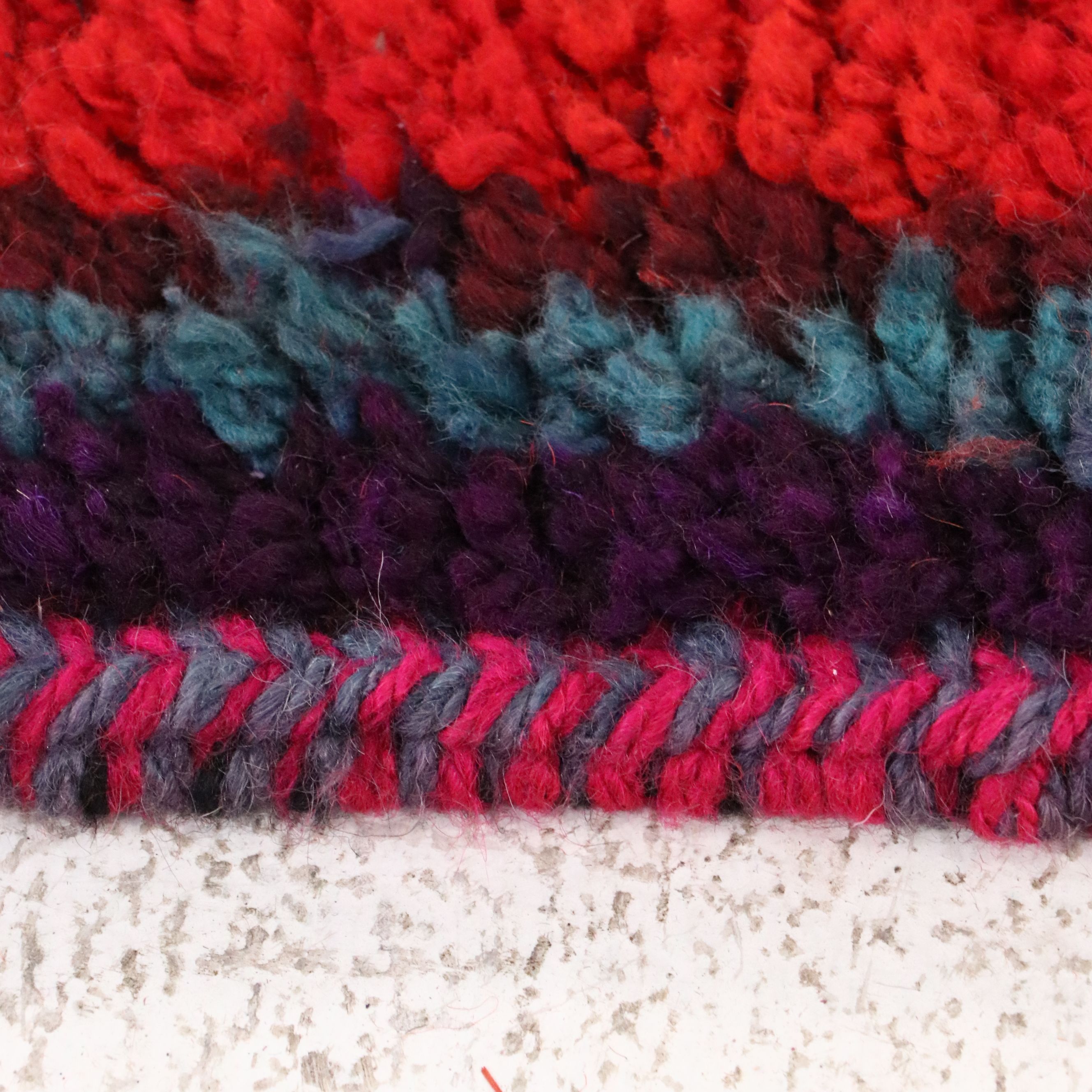 3'5 x 11'6 Hand-Knotted Turkish Village Long Rug