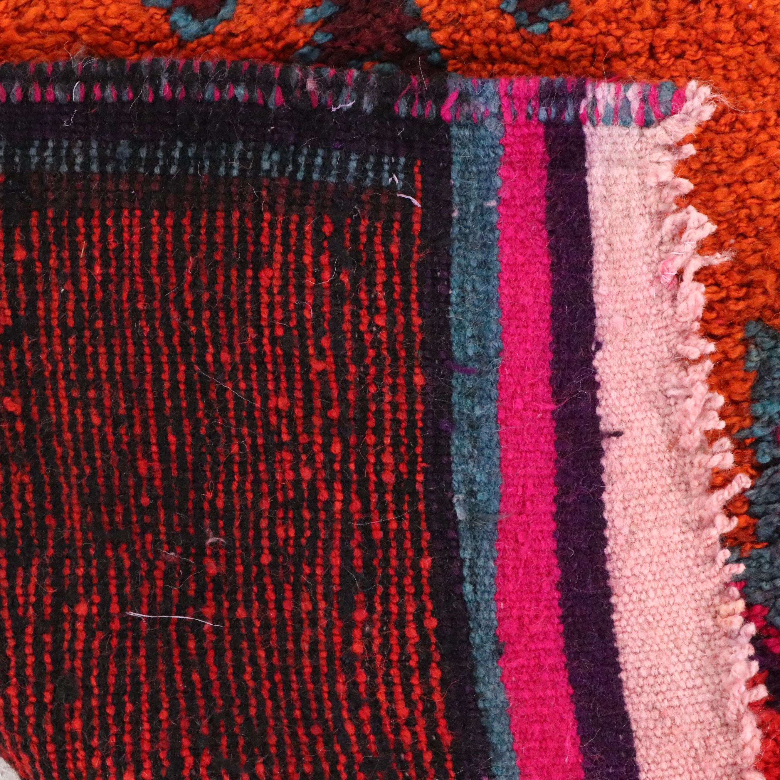 3'5 x 11'6 Hand-Knotted Turkish Village Long Rug