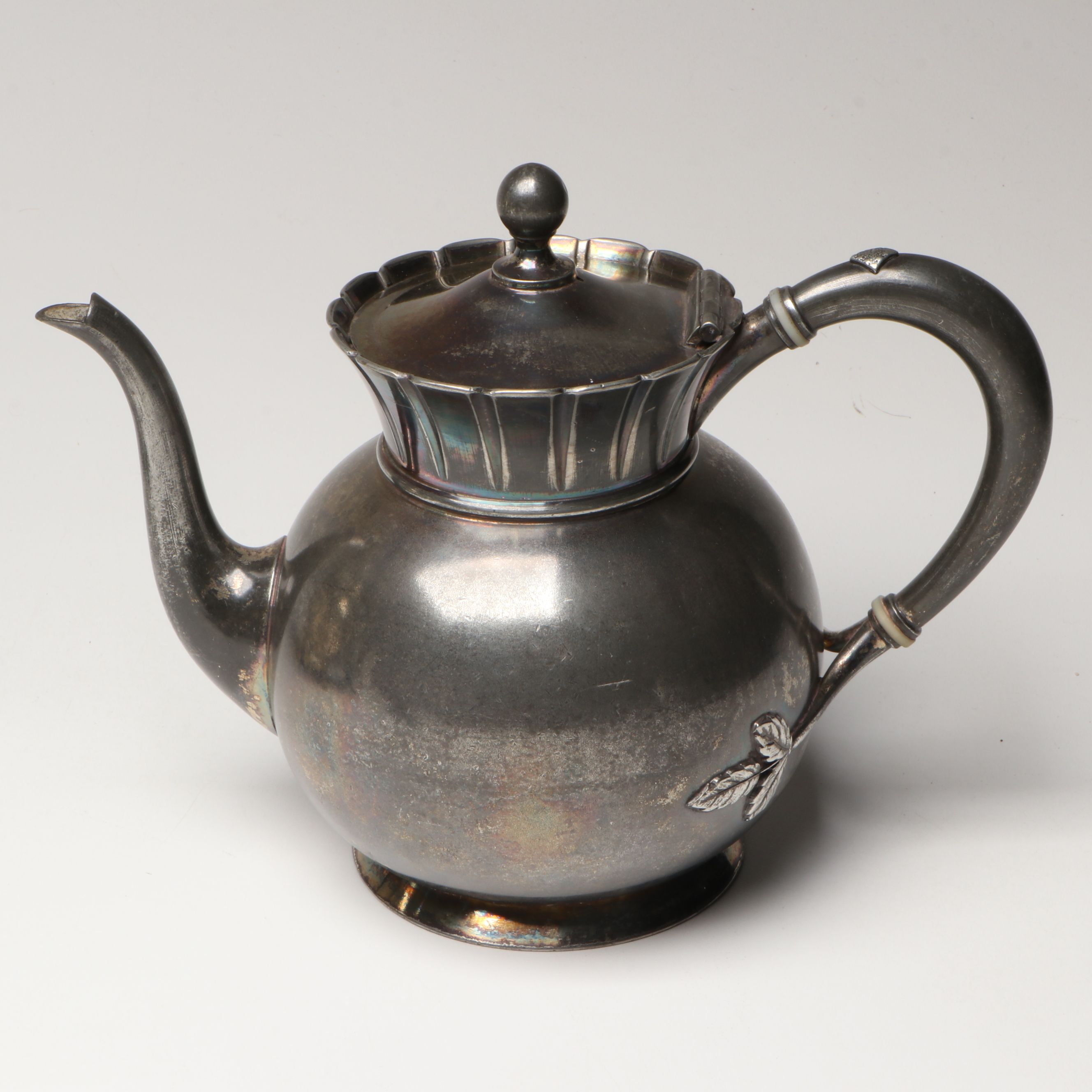 Reed & Barton, Joseph Ridge & Co., and More Silver Plate Teapots, Late 19th C.