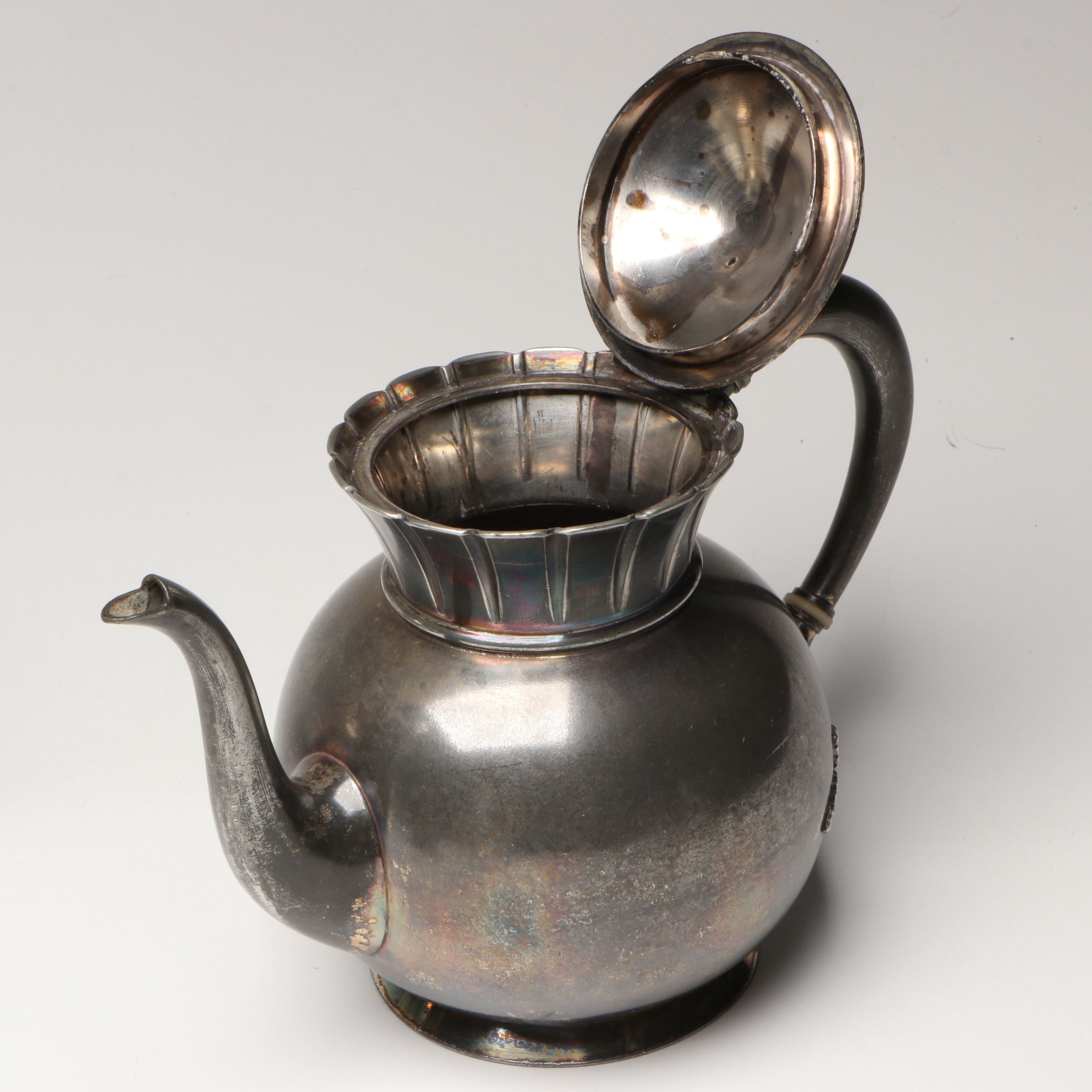Reed & Barton, Joseph Ridge & Co., and More Silver Plate Teapots, Late 19th C.