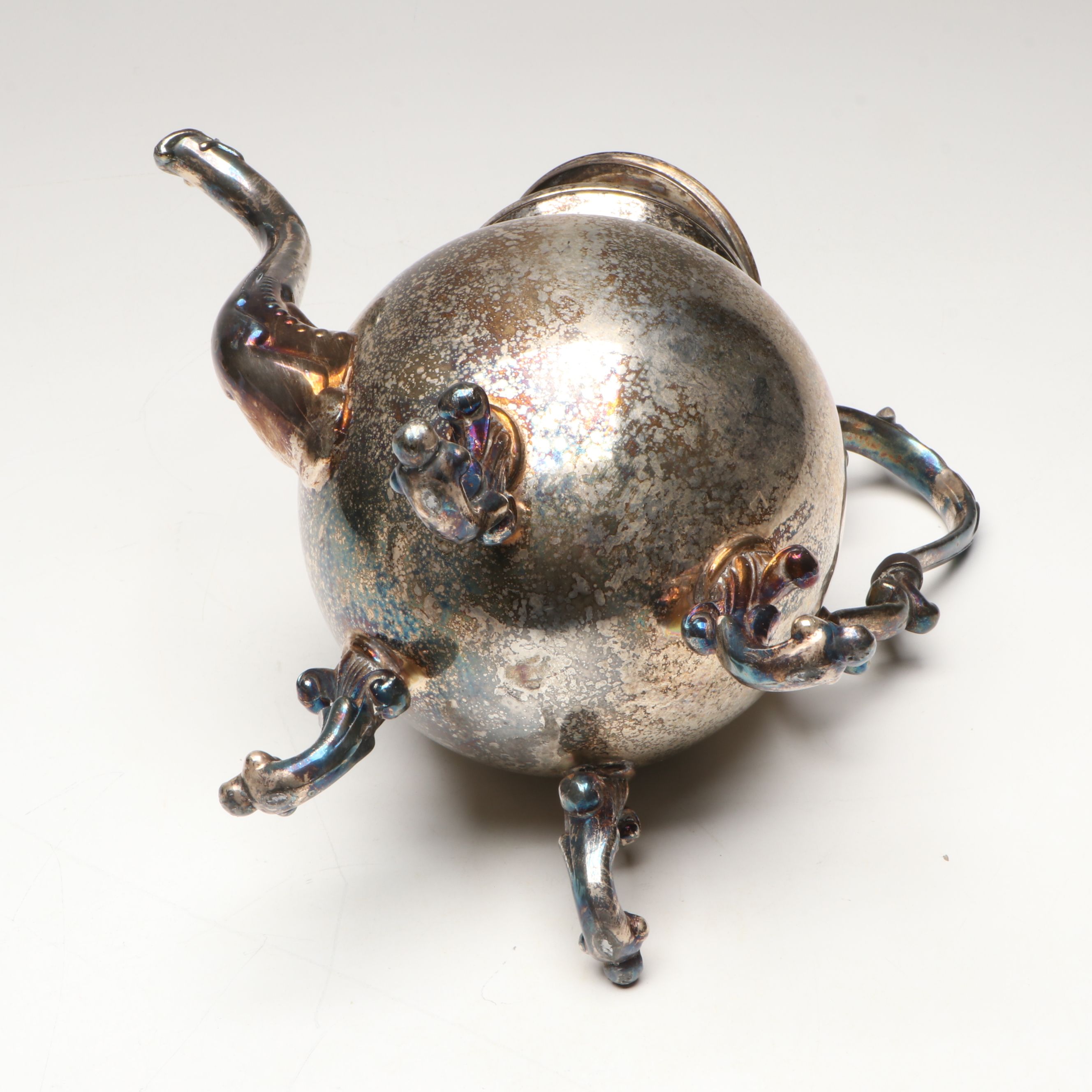 Reed & Barton, Joseph Ridge & Co., and More Silver Plate Teapots, Late 19th C.