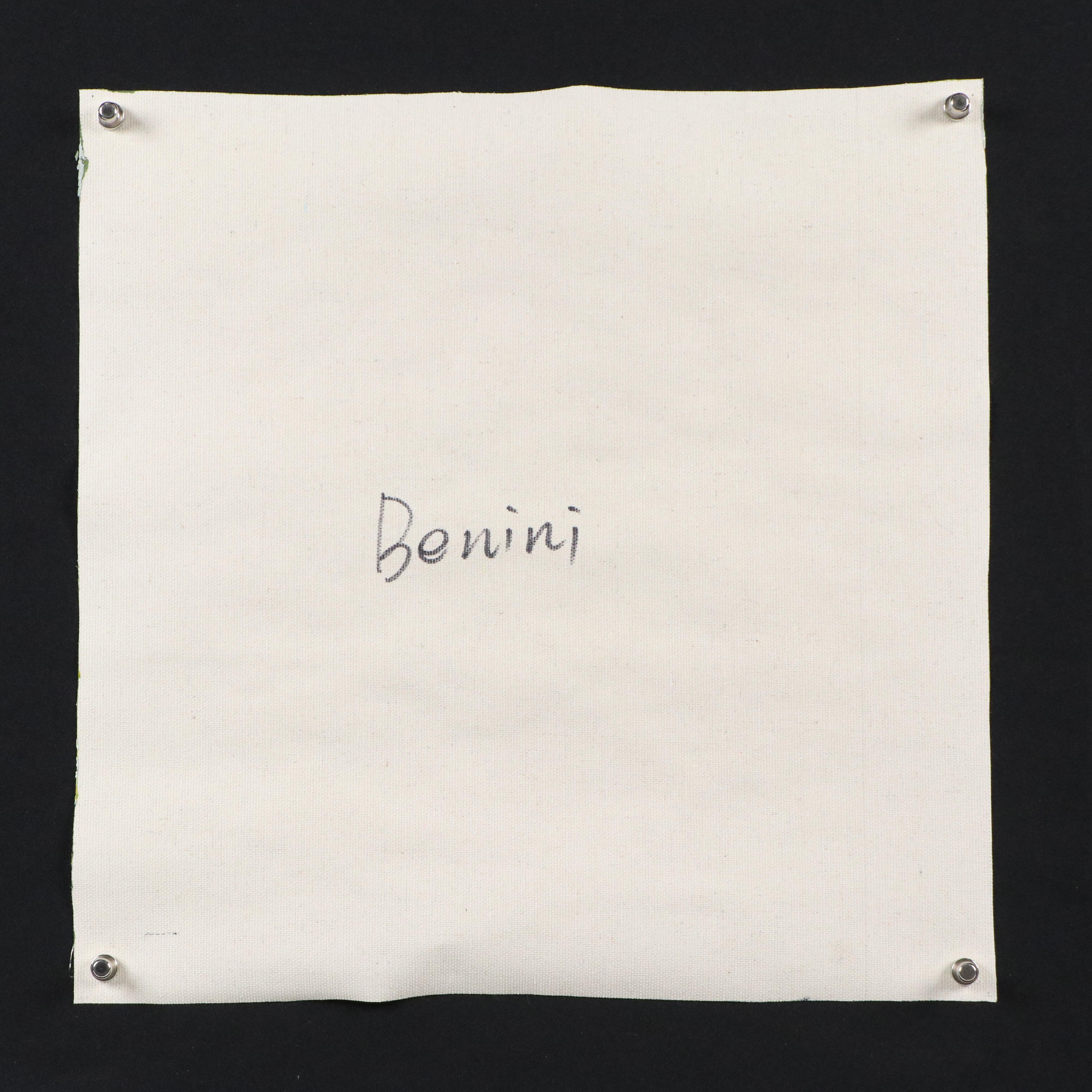 Benini Abstract Oil Painting, 21st Century