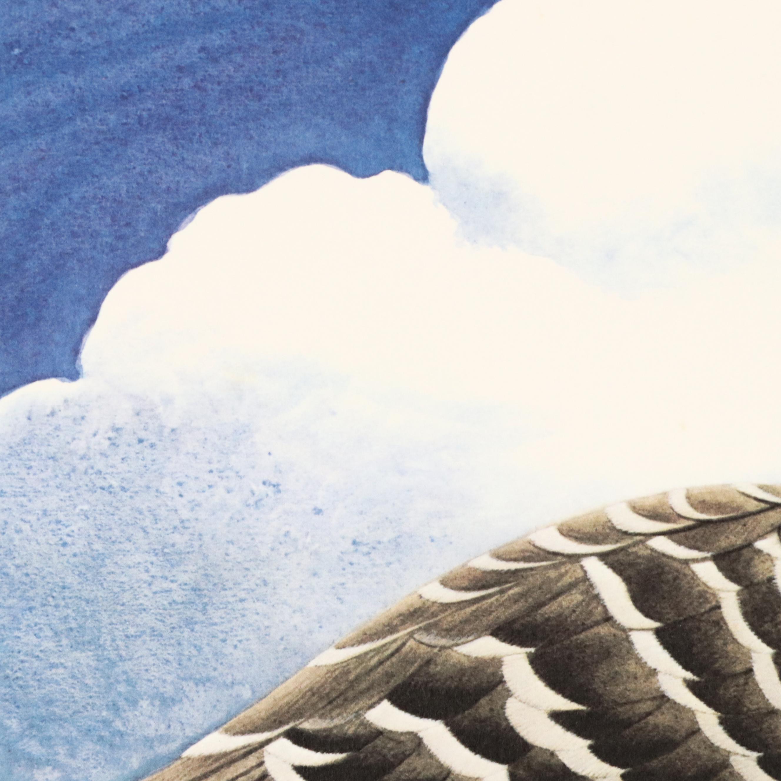 Richard Sloan Offset Lithograph "Nene," Circa 1976