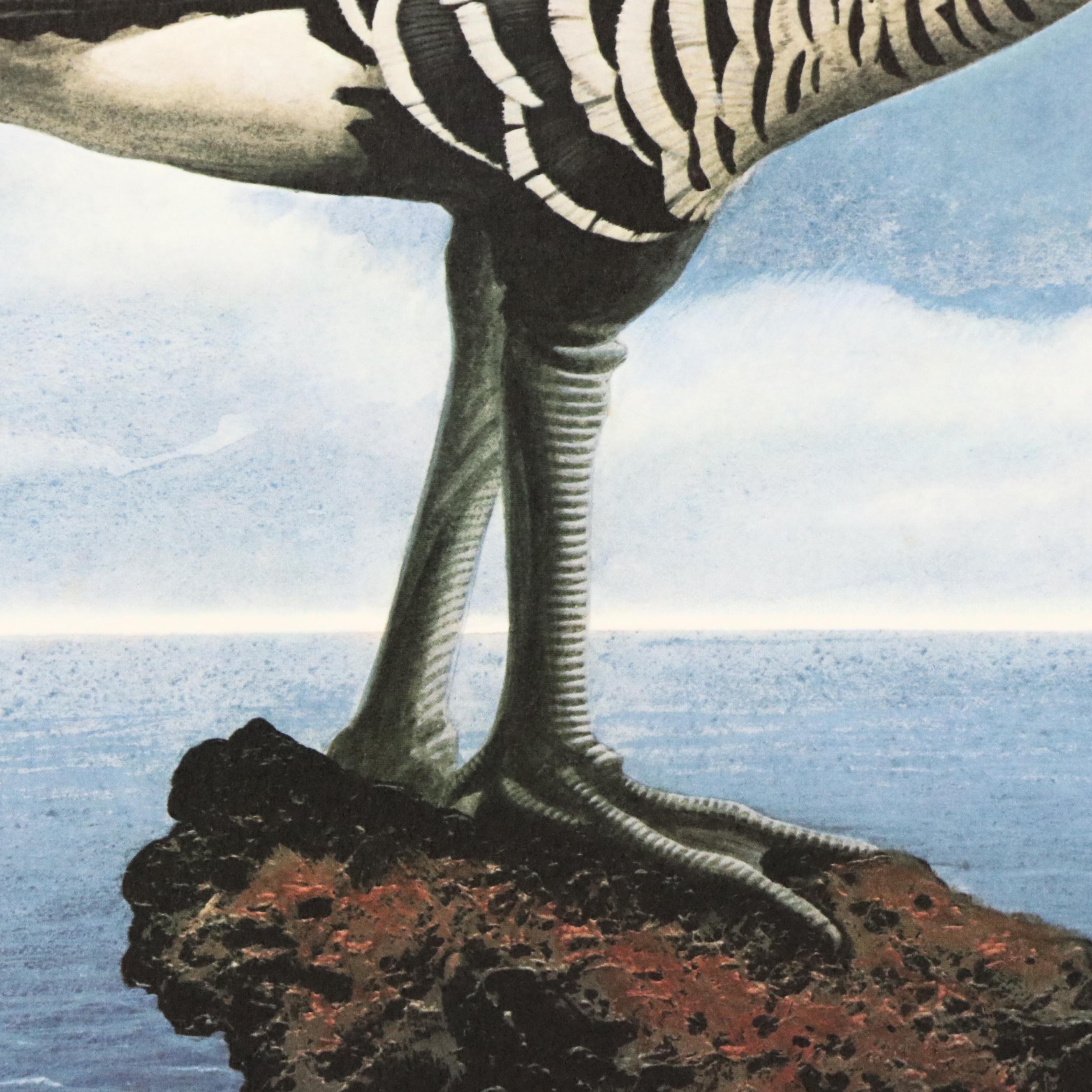 Richard Sloan Offset Lithograph "Nene," Circa 1976