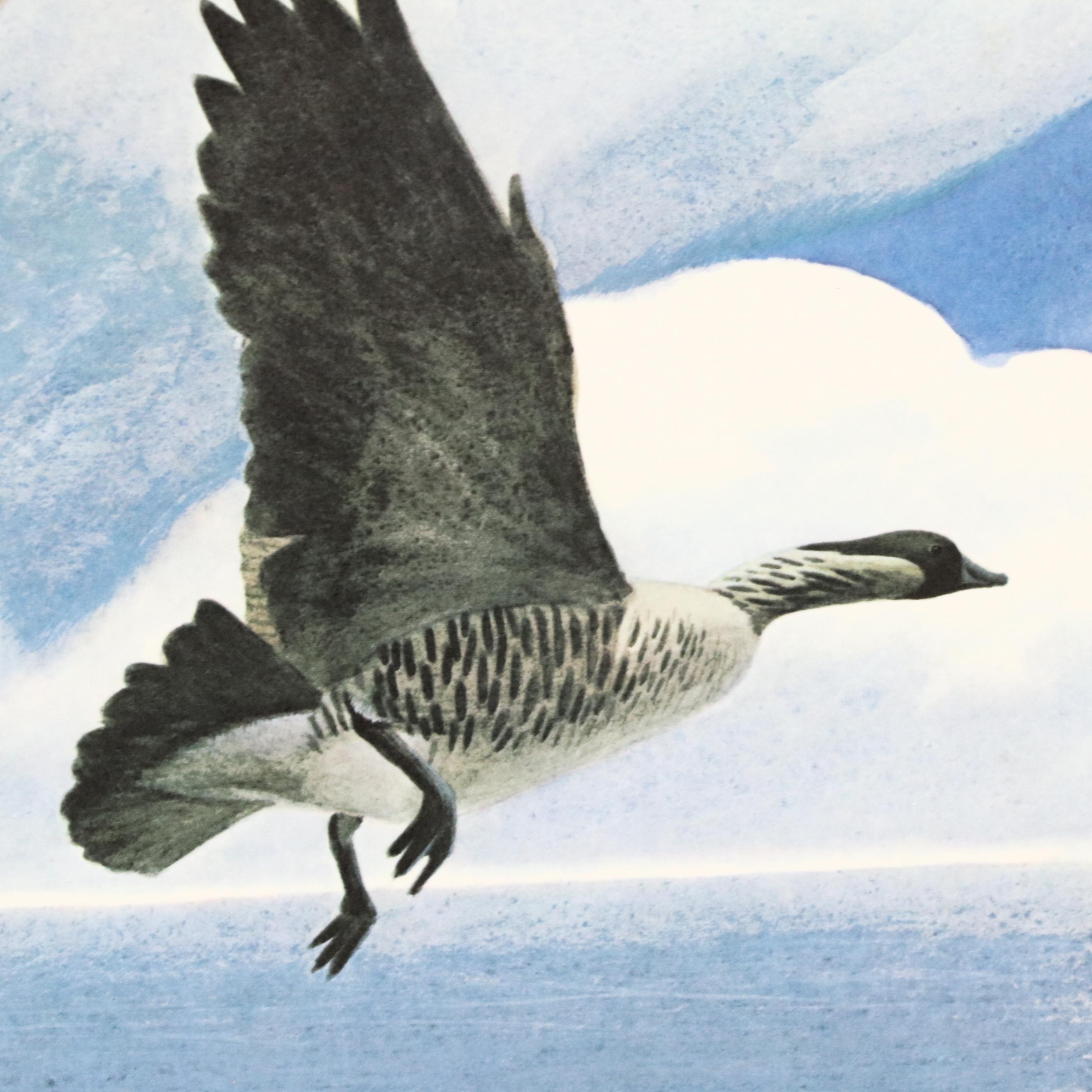 Richard Sloan Offset Lithograph "Nene," Circa 1976