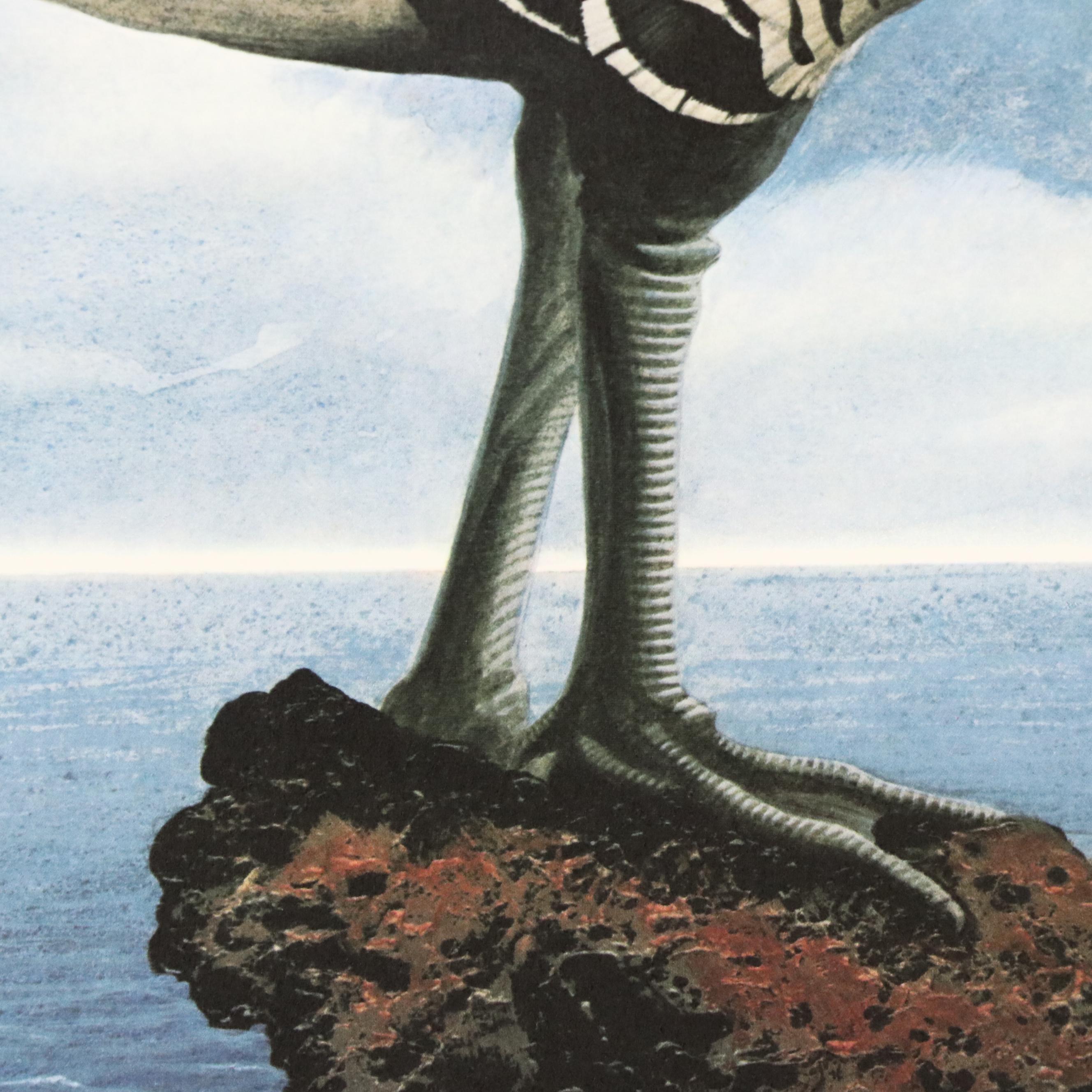 Richard Sloan Offset Lithograph "Nene," Circa 1976