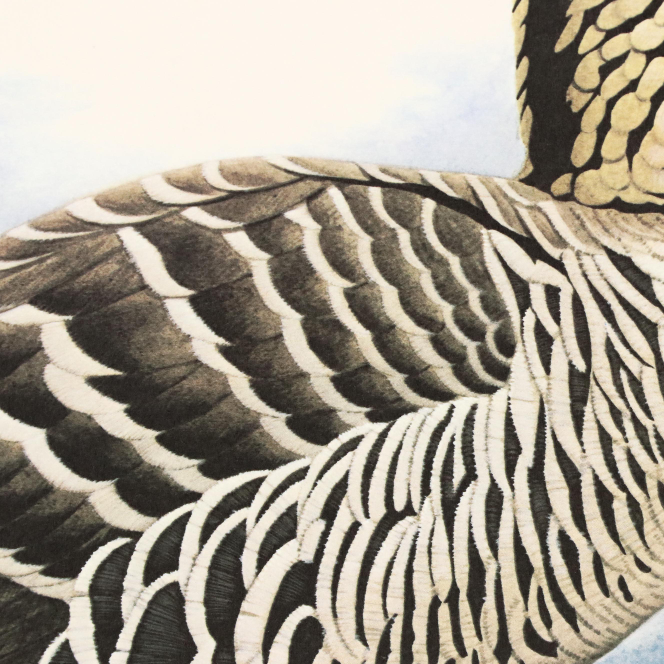 Richard Sloan Offset Lithograph "Nene," Circa 1976