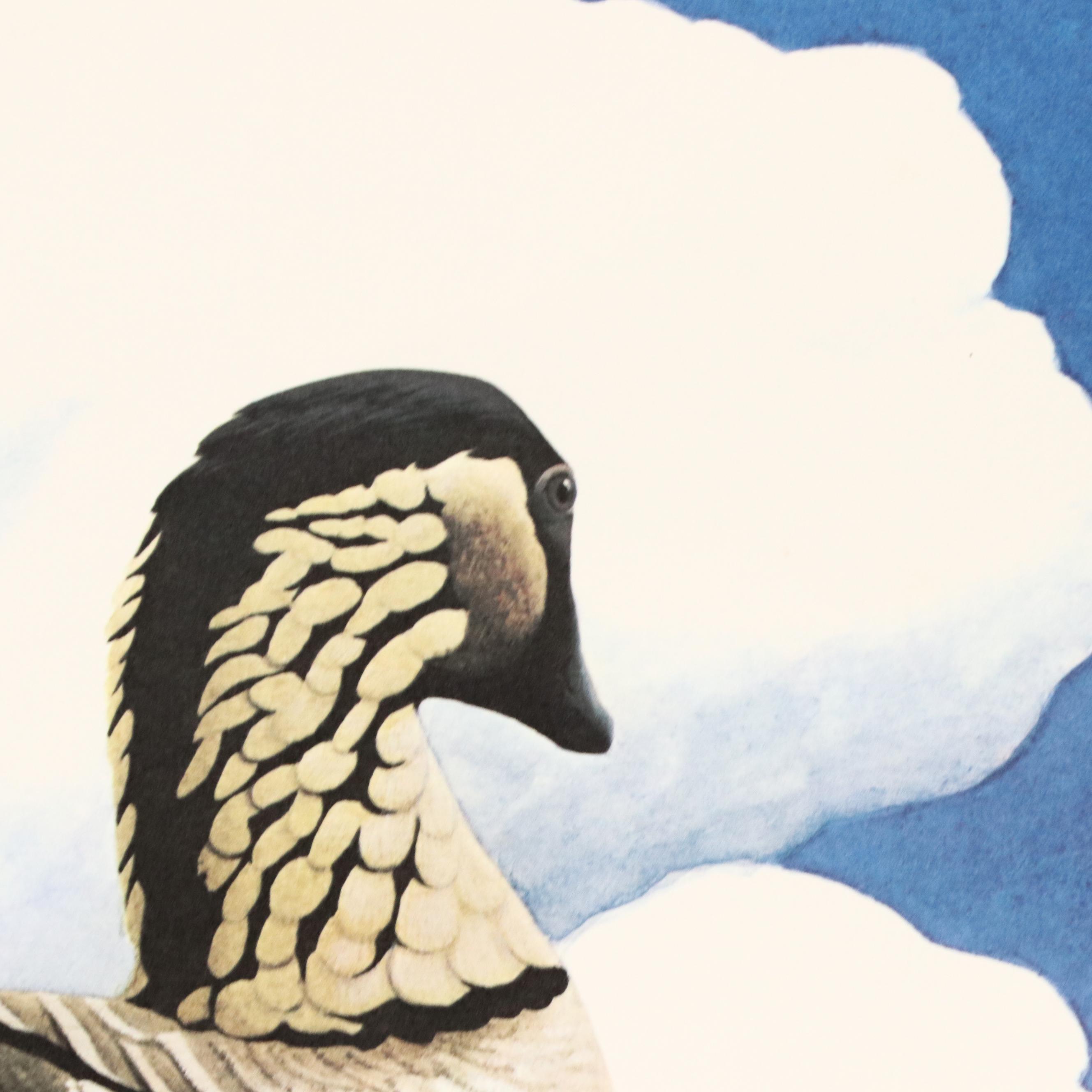 Richard Sloan Offset Lithograph "Nene," Circa 1976