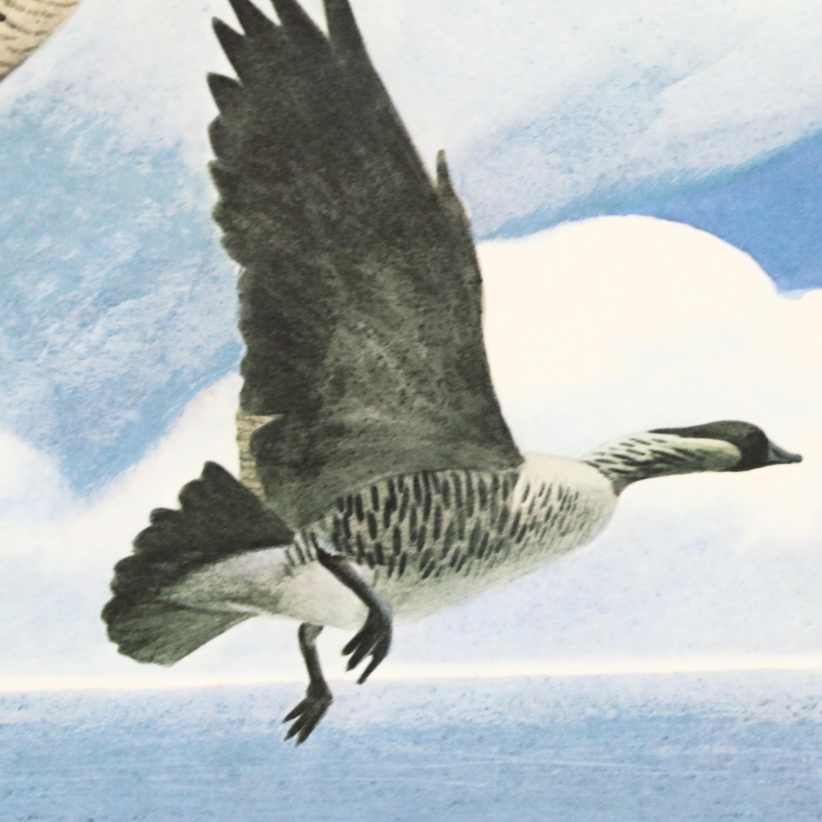 Richard Sloan Offset Lithograph "Nene," Circa 1976