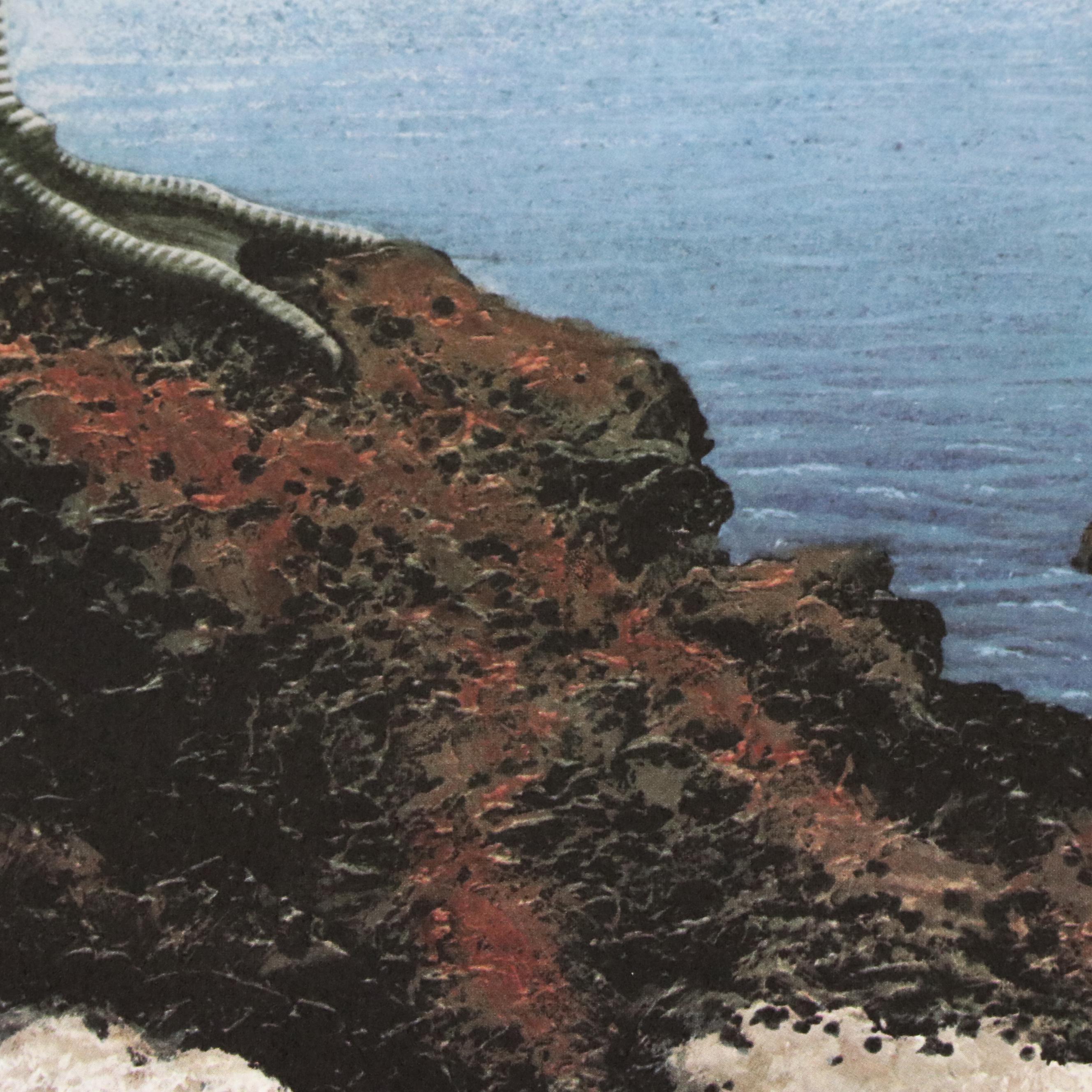 Richard Sloan Offset Lithograph "Nene," Circa 1976