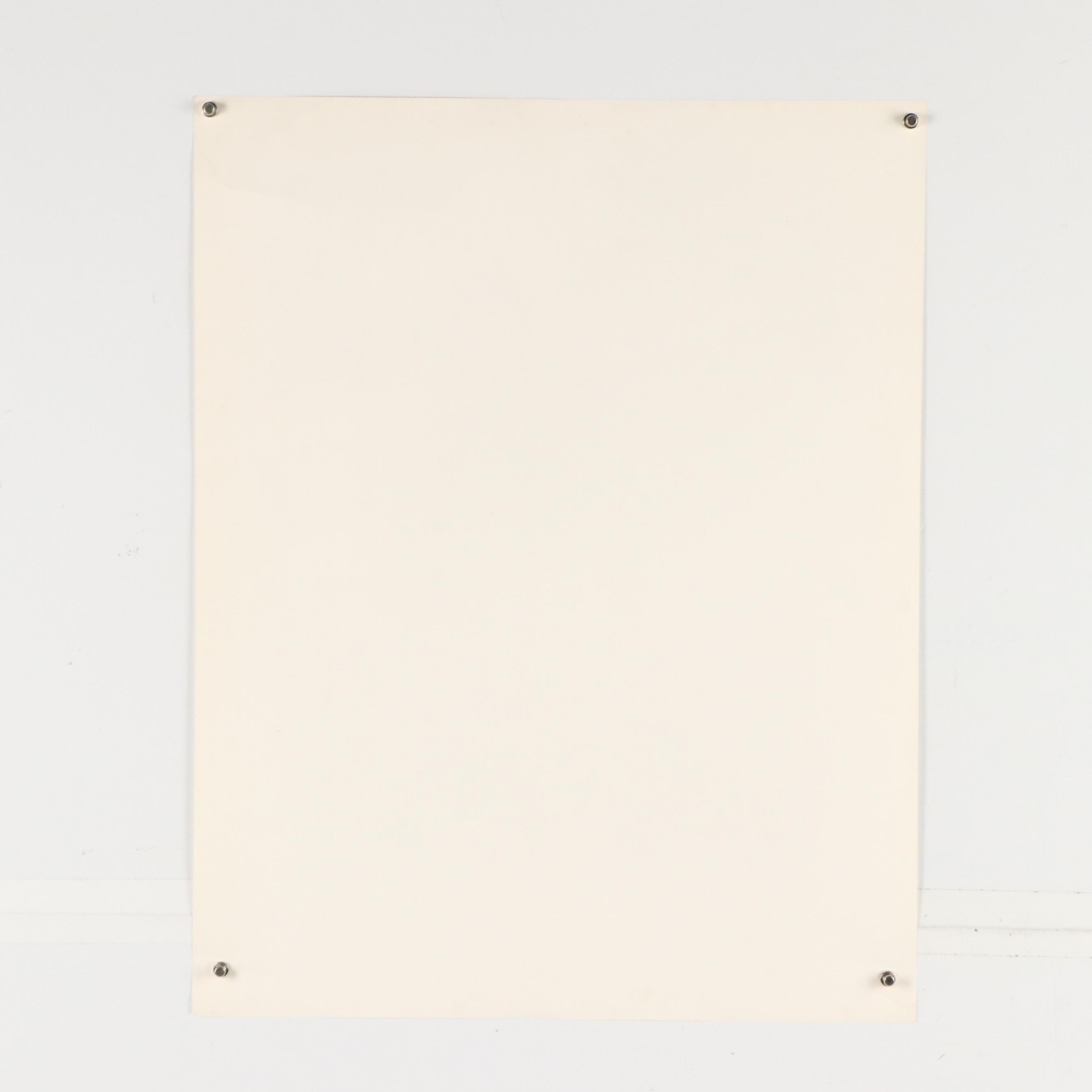 Richard Sloan Offset Lithograph "Nene," Circa 1976