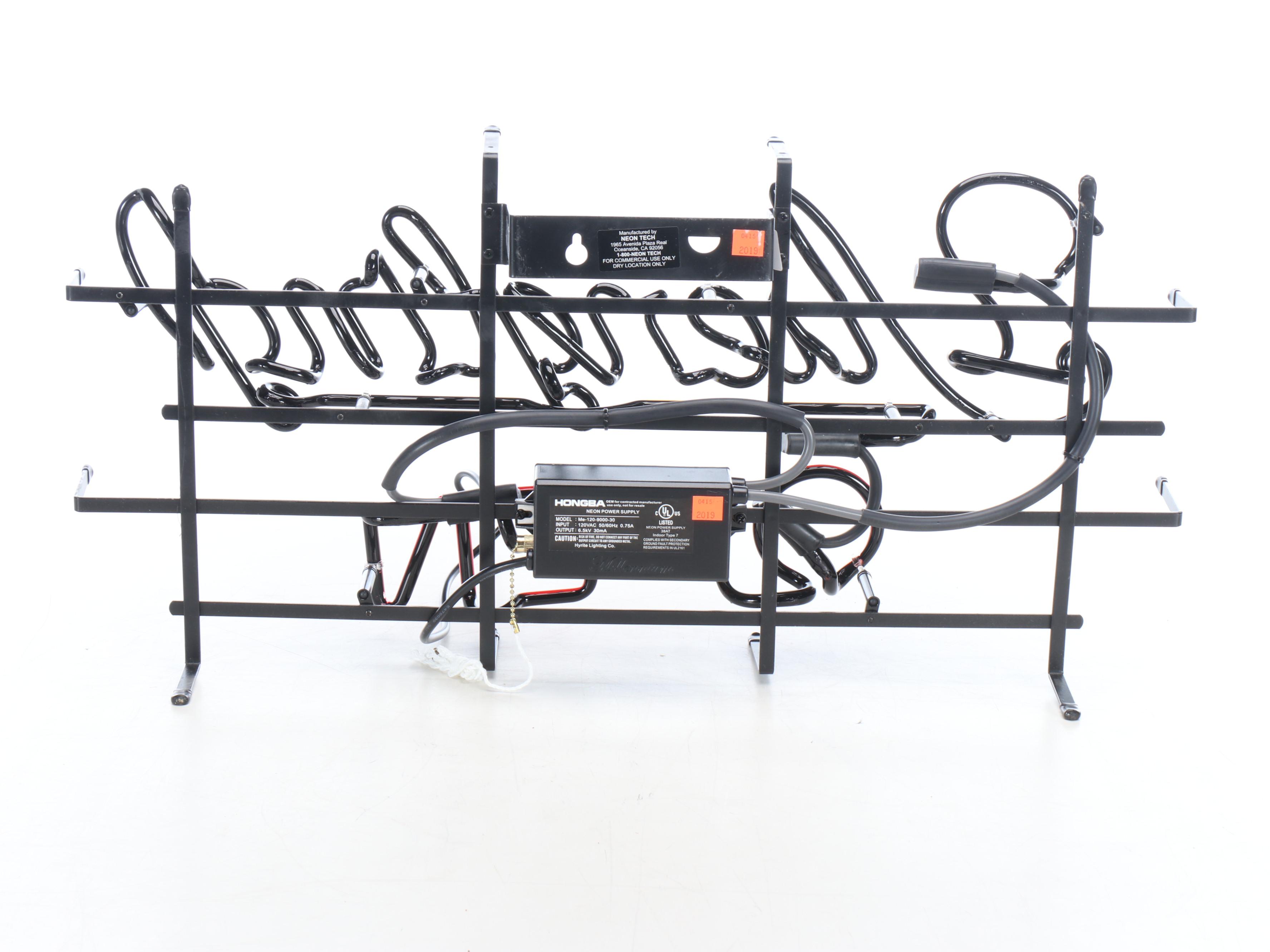 Neon Tech Yuengling Brewery Bar Open Neon Sign, 2019