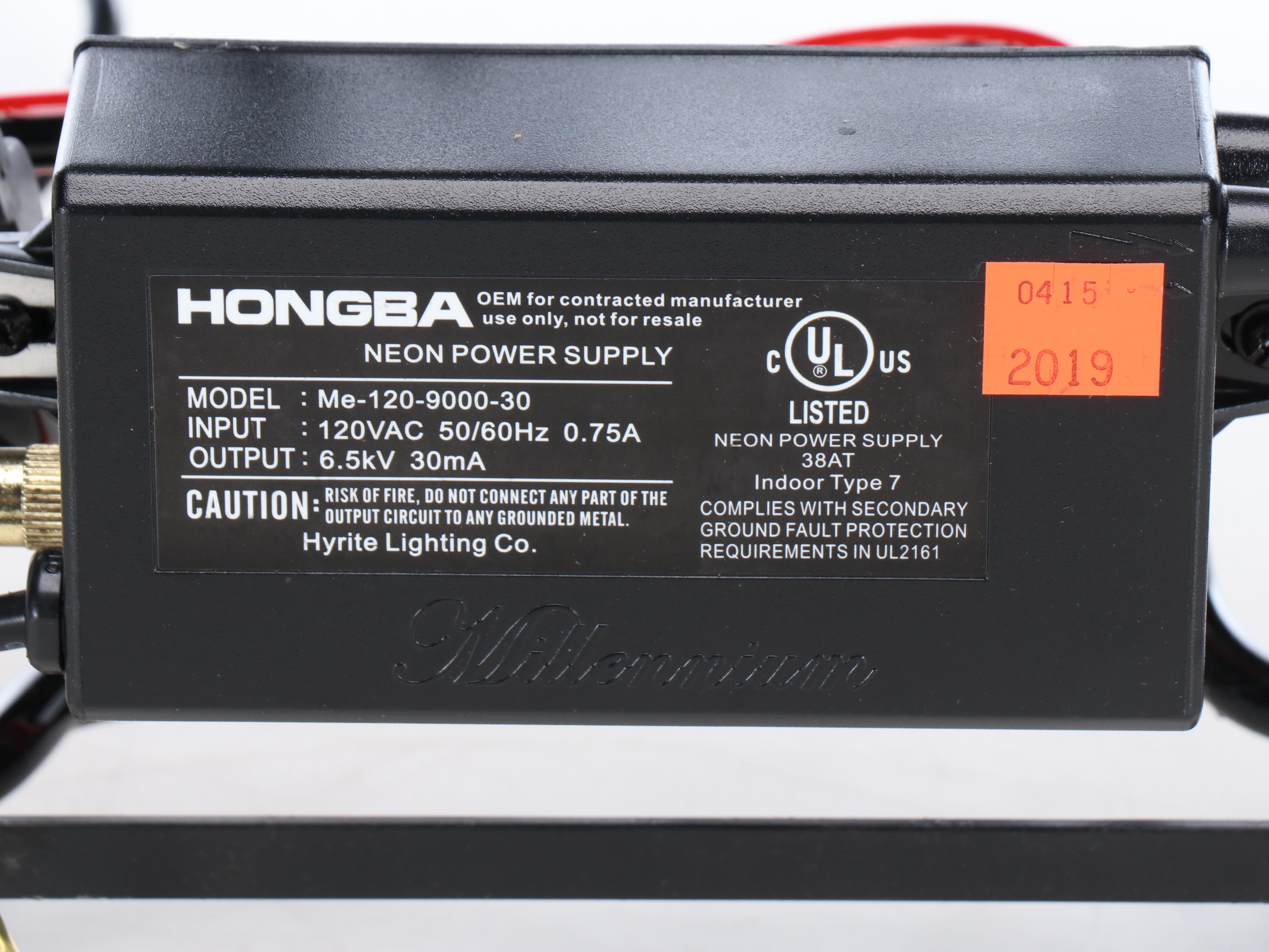 Neon Tech Yuengling Brewery Bar Open Neon Sign, 2019