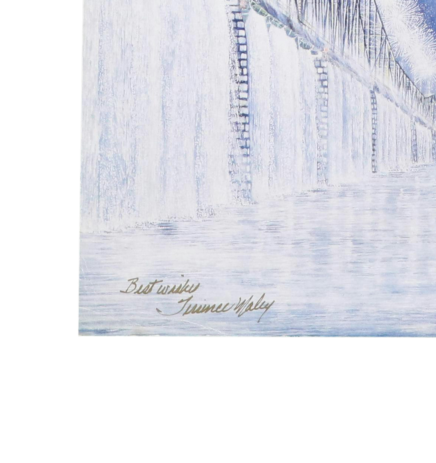 Terence Mally Offset Lithograph Poster "I Am America"