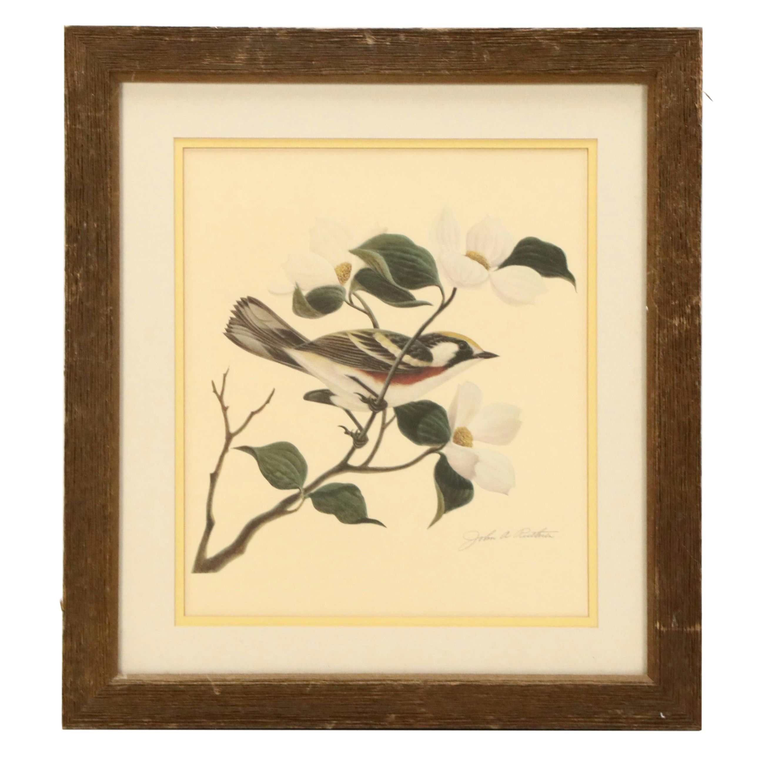 Trio of John Ruthven Bird Offset Lithographs, 20th Century