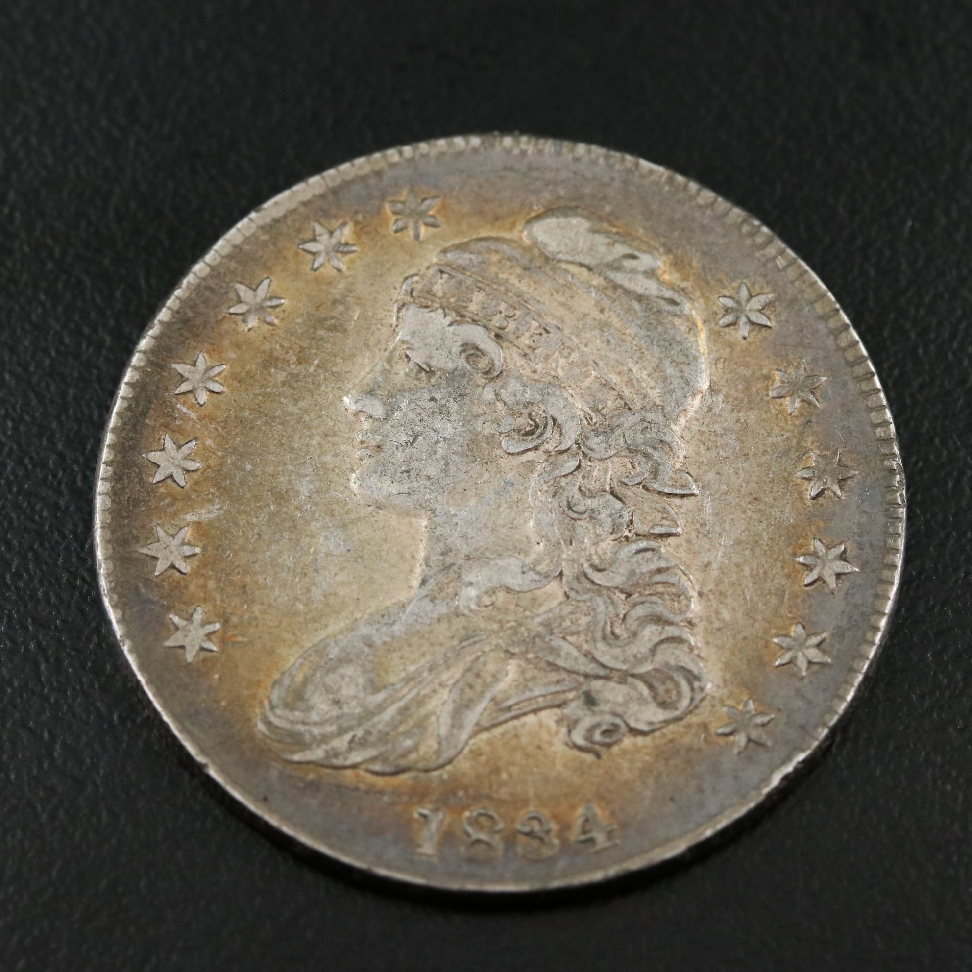 1834 Capped Bust Silver Half Dollar