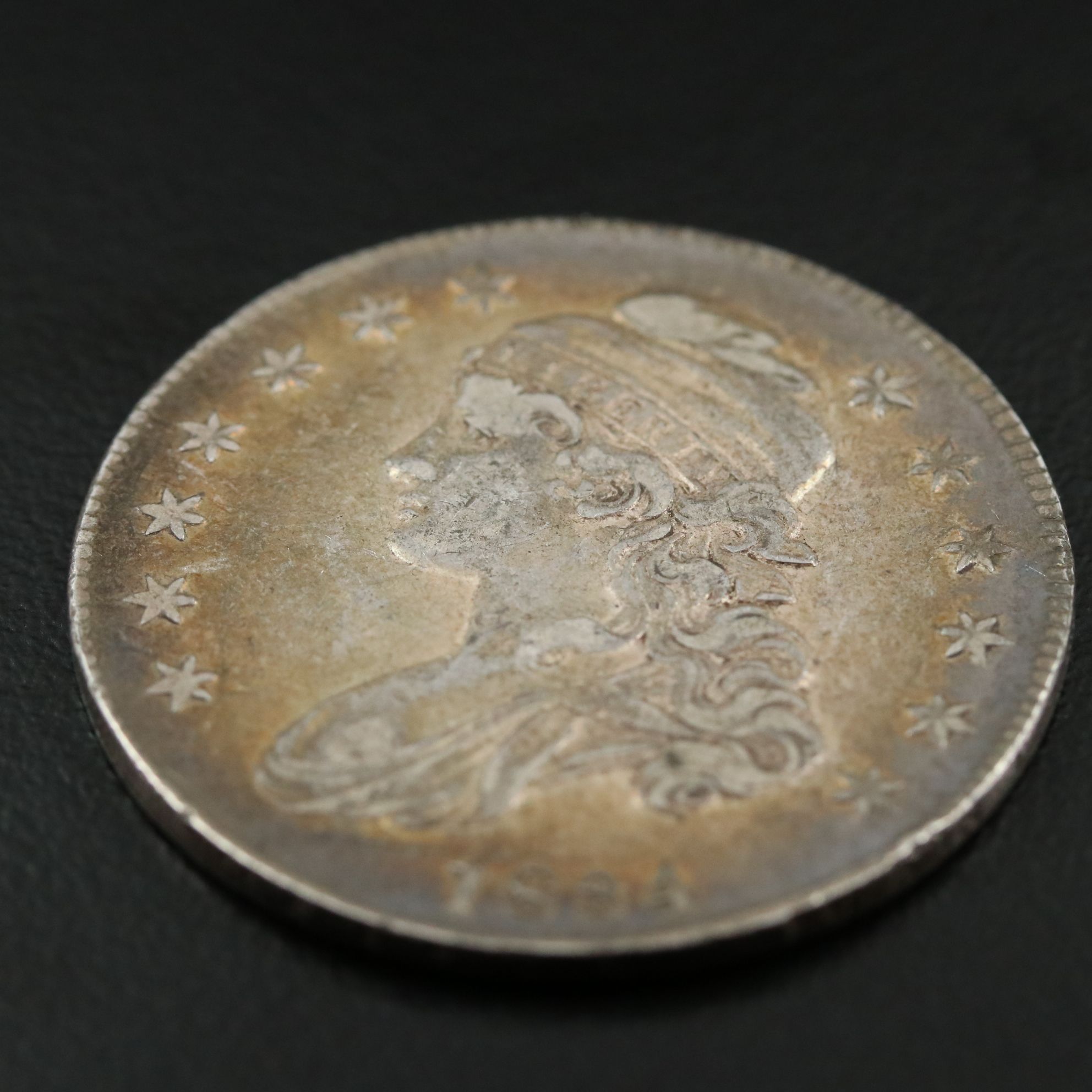 1834 Capped Bust Silver Half Dollar