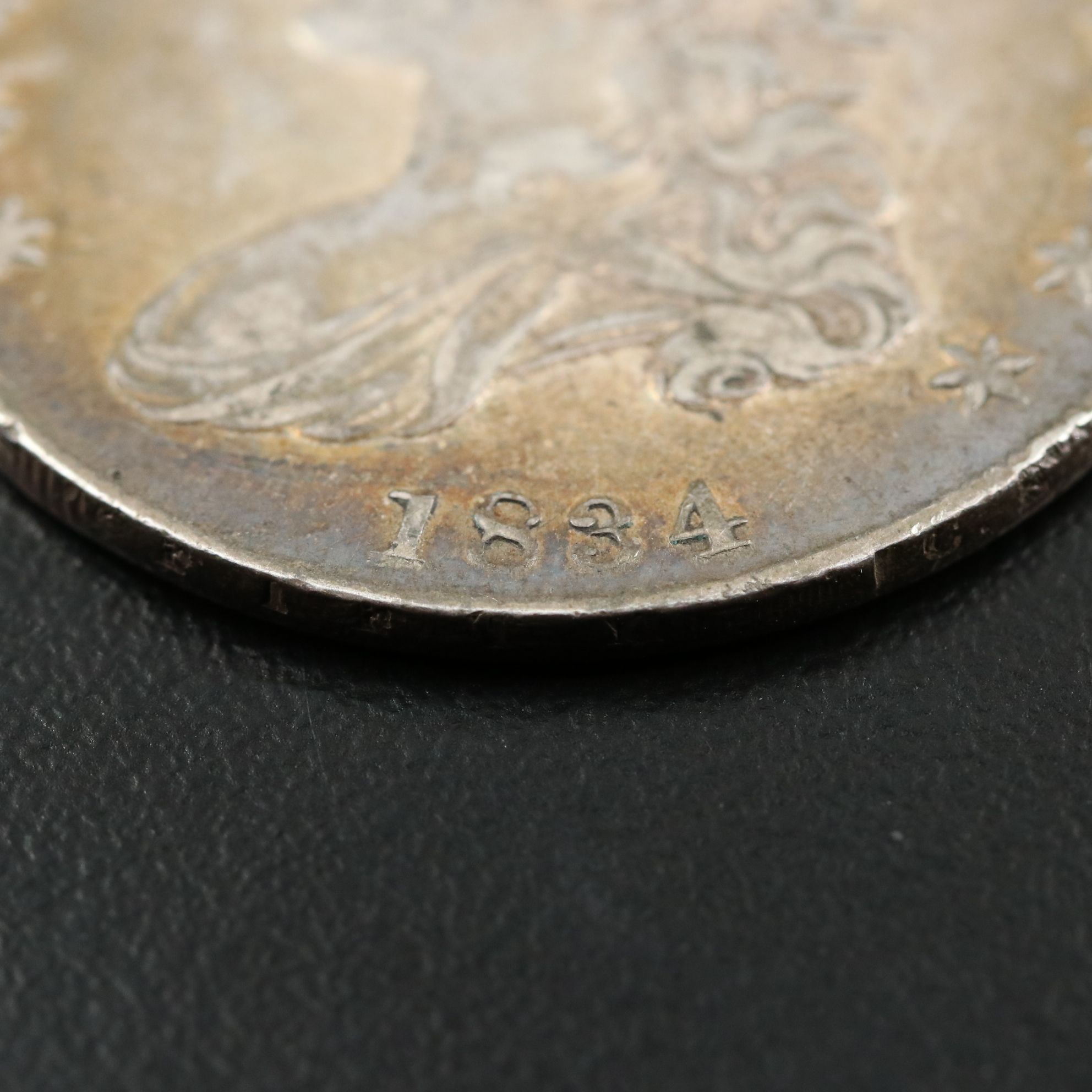 1834 Capped Bust Silver Half Dollar