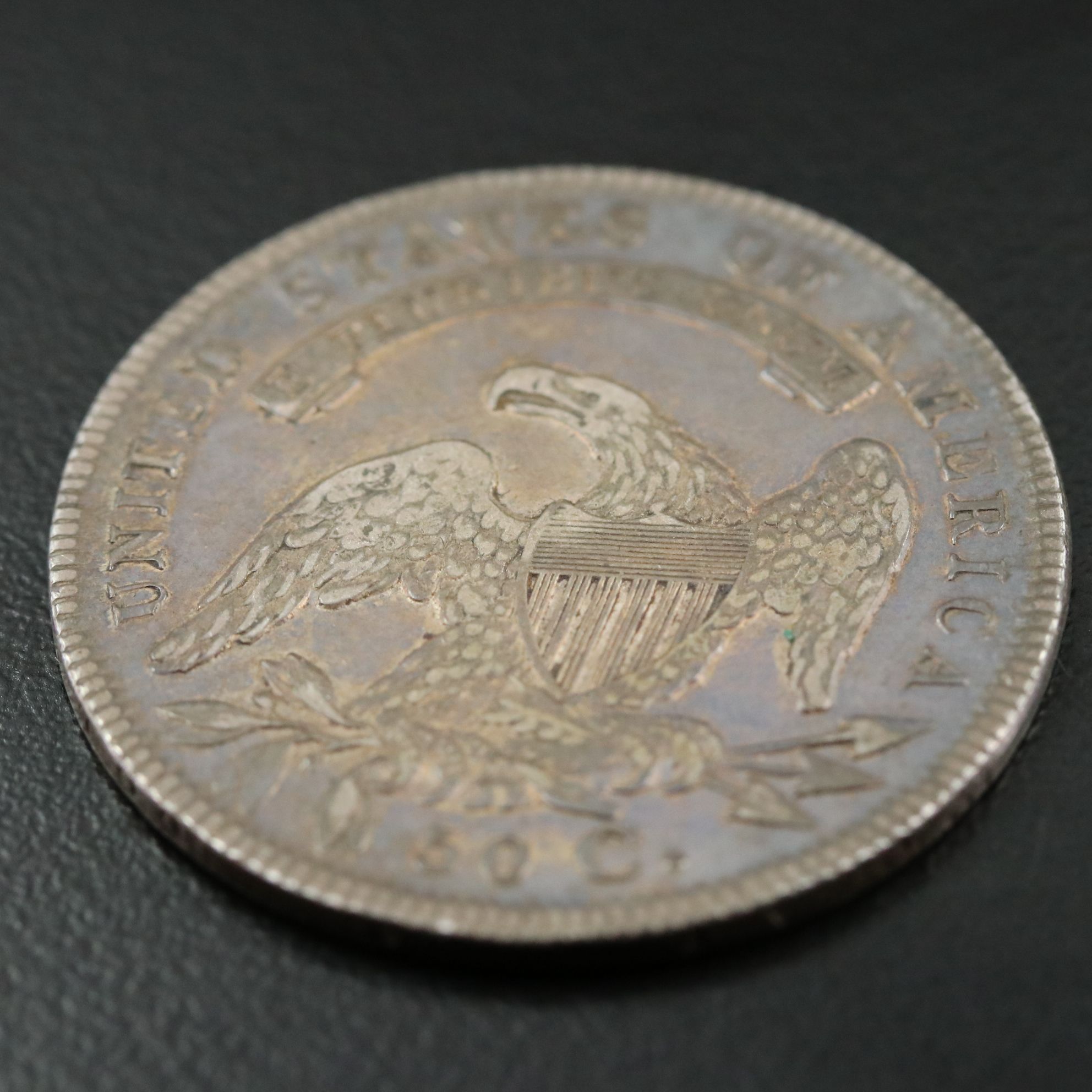1834 Capped Bust Silver Half Dollar