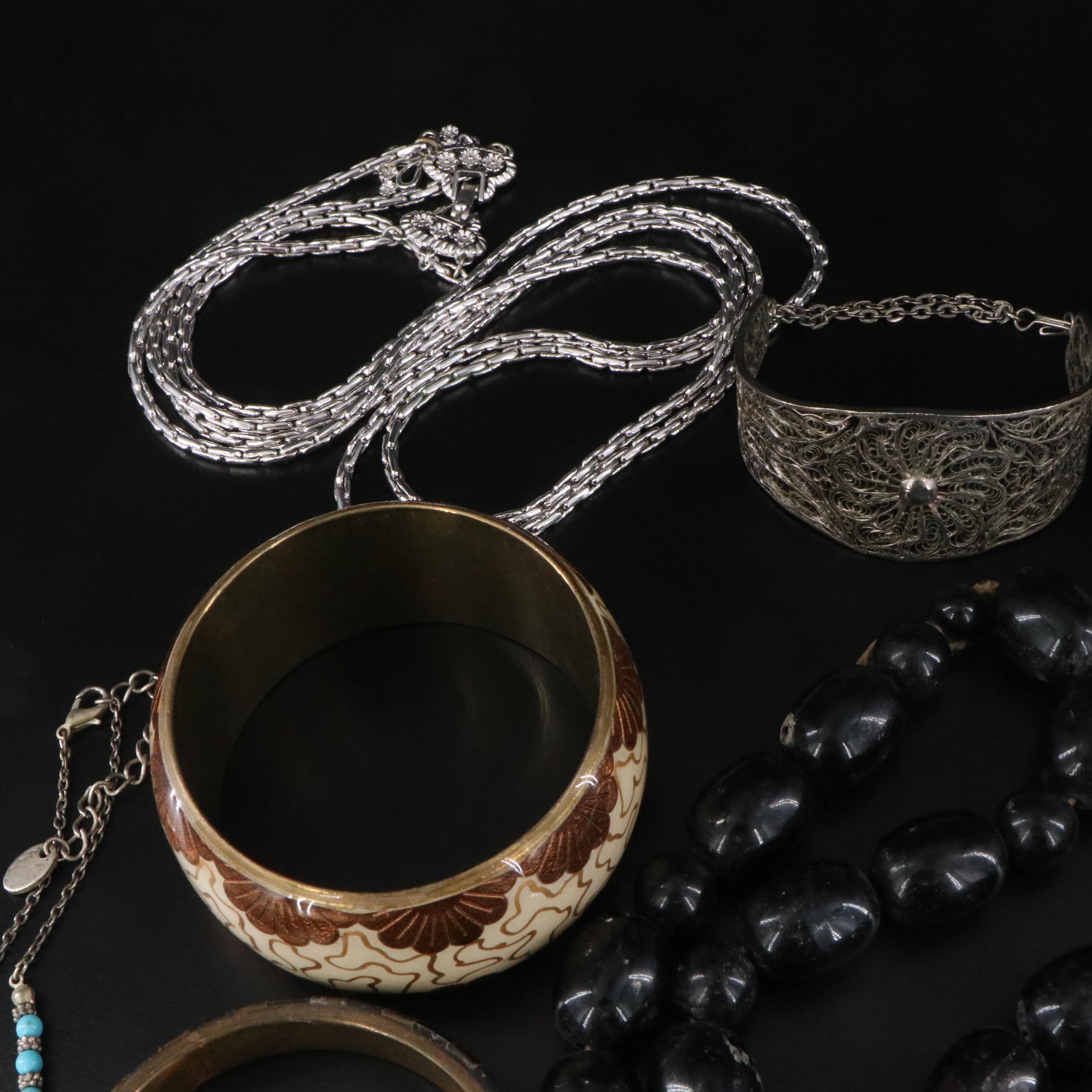 Turquoise and Cloisonné Featured in Jewelry Collection