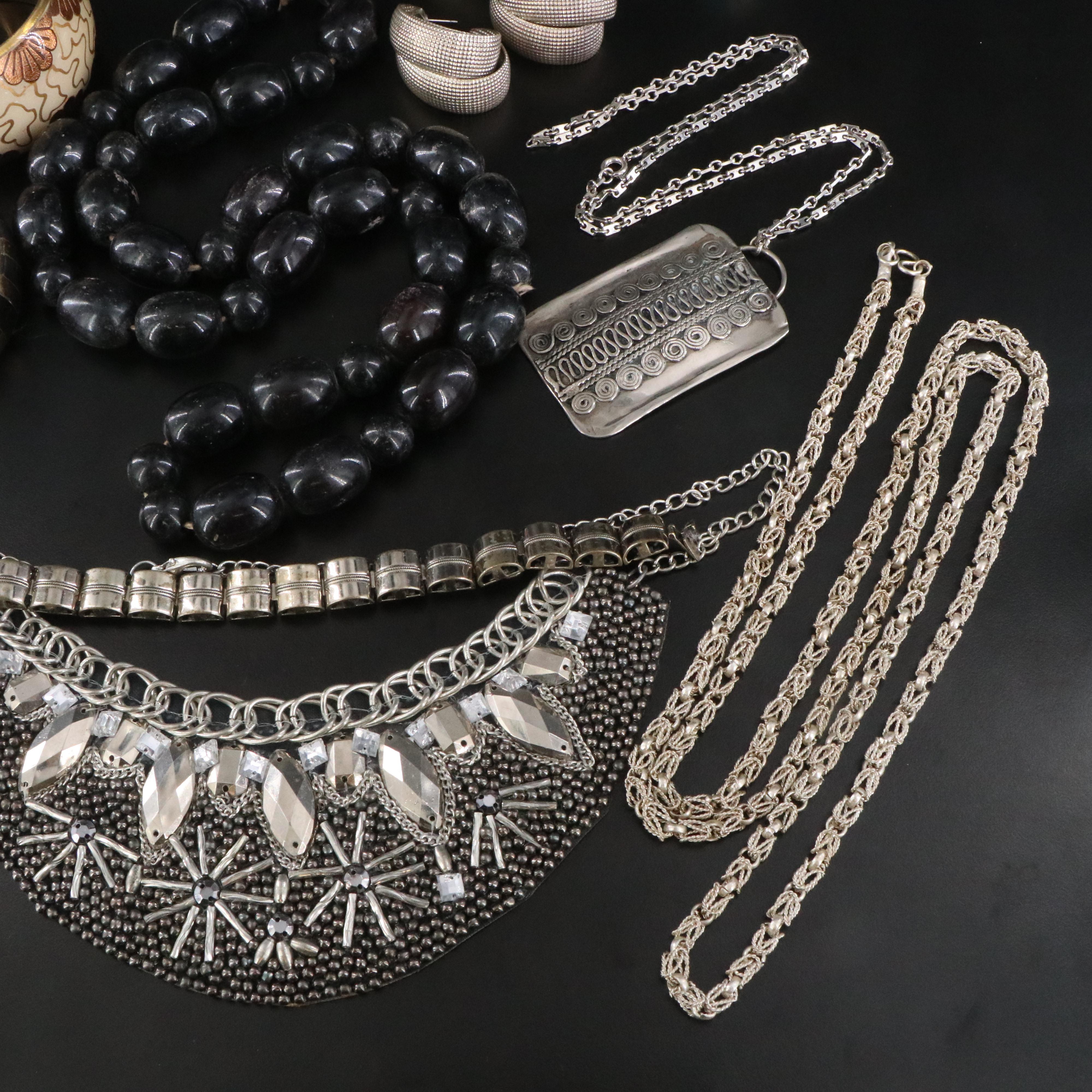 Turquoise and Cloisonné Featured in Jewelry Collection