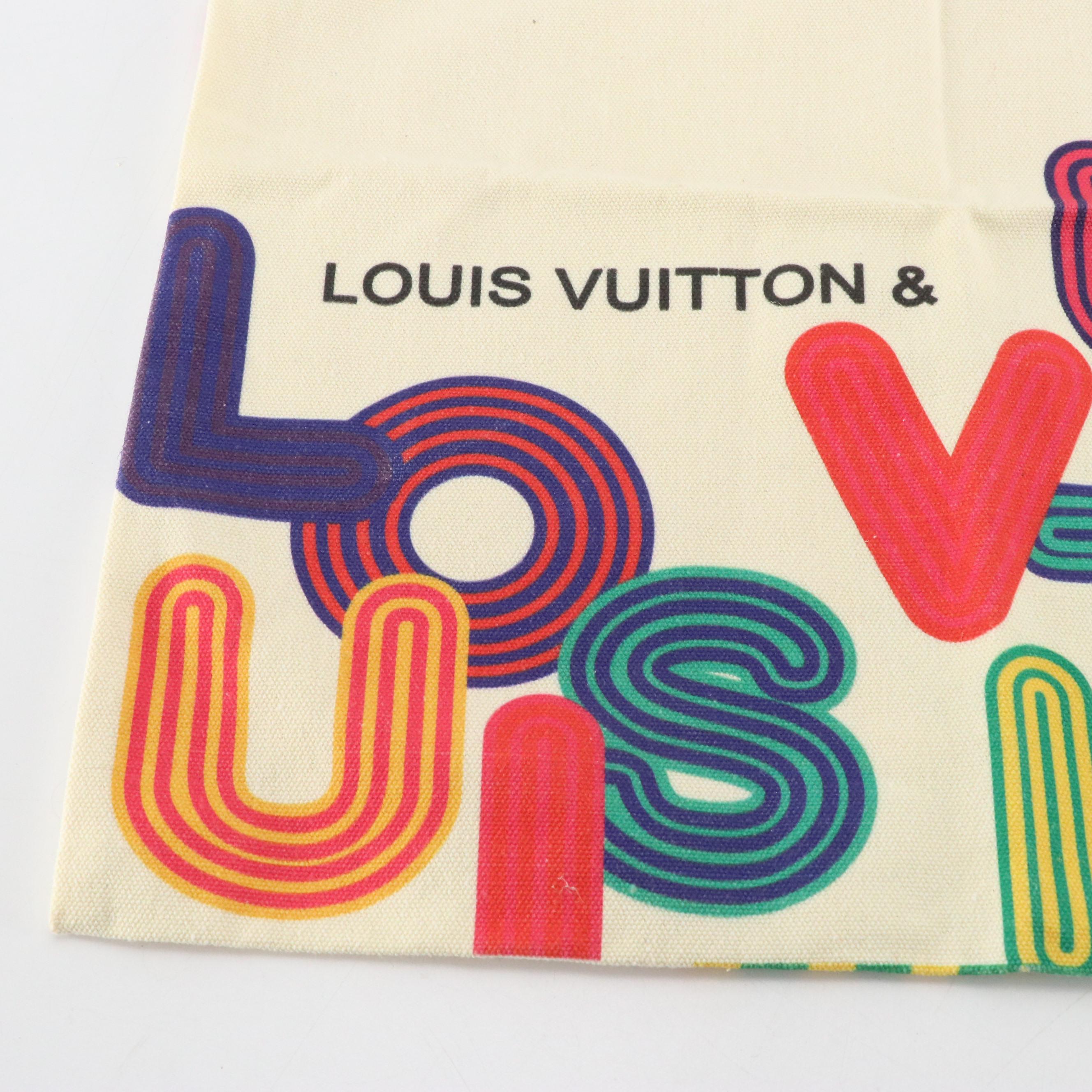 "Louis Vuitton &" Shenzhen Museum Exhibition Promotional Canvas Tote