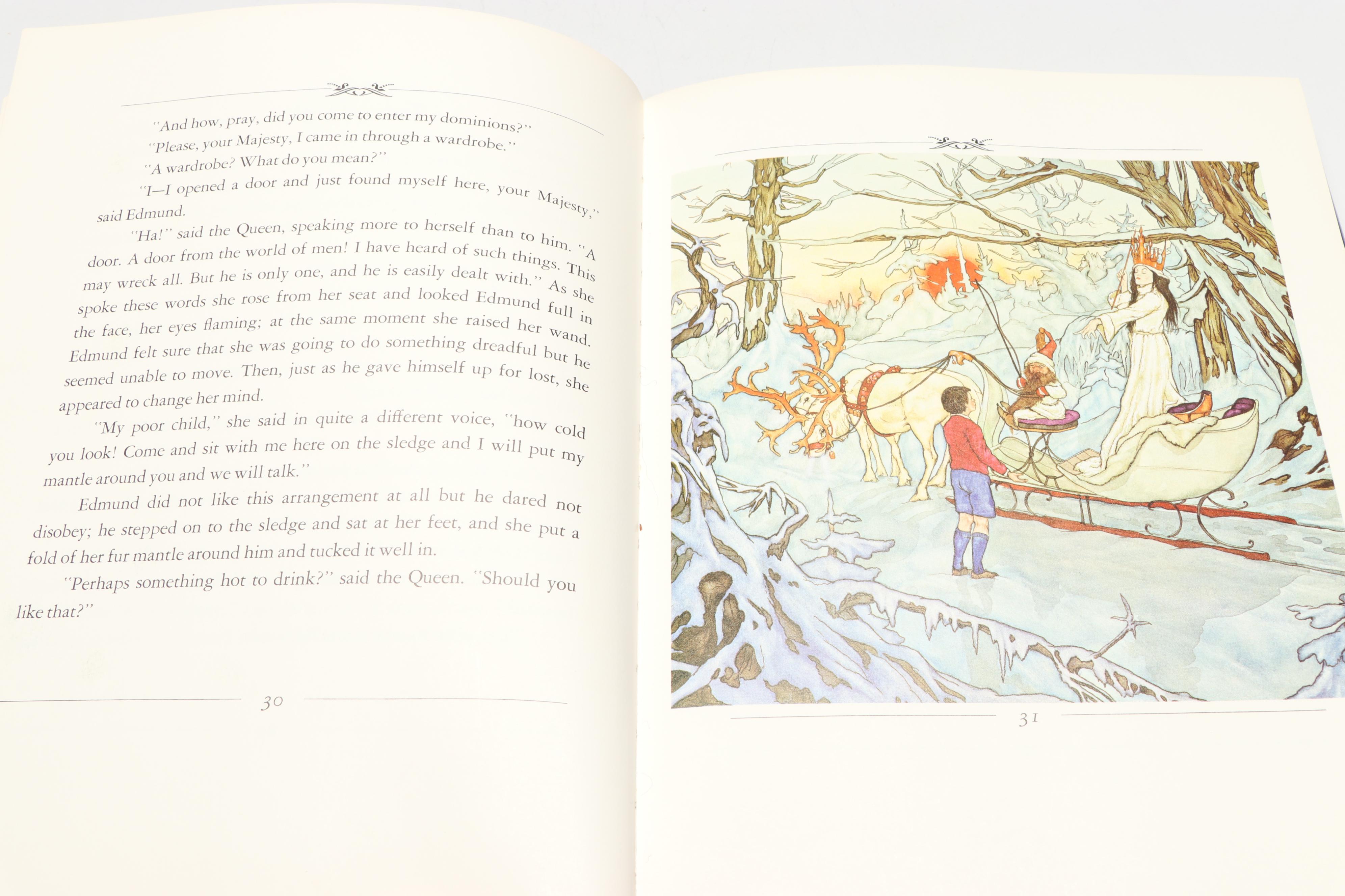 Michael Hague Illustrated "The Lion, the Witch and the Wardrobe" by C. S. Lewis