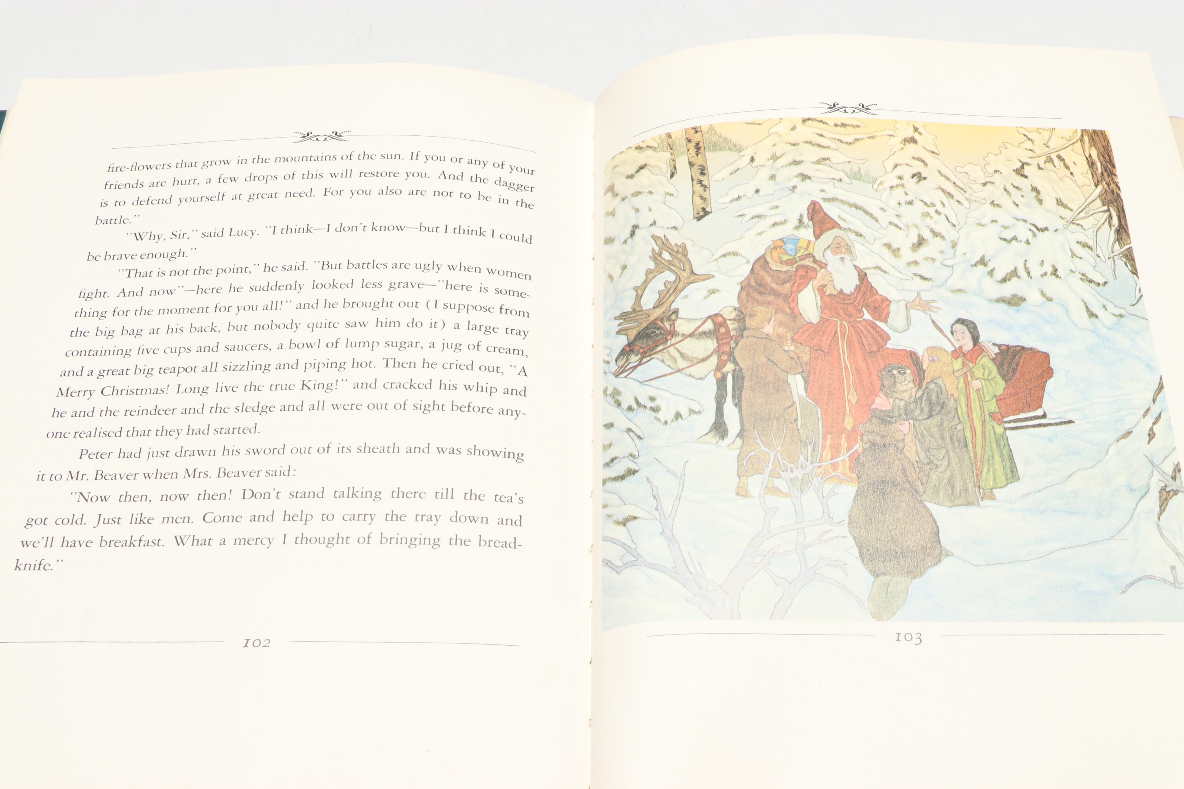 Michael Hague Illustrated "The Lion, the Witch and the Wardrobe" by C. S. Lewis
