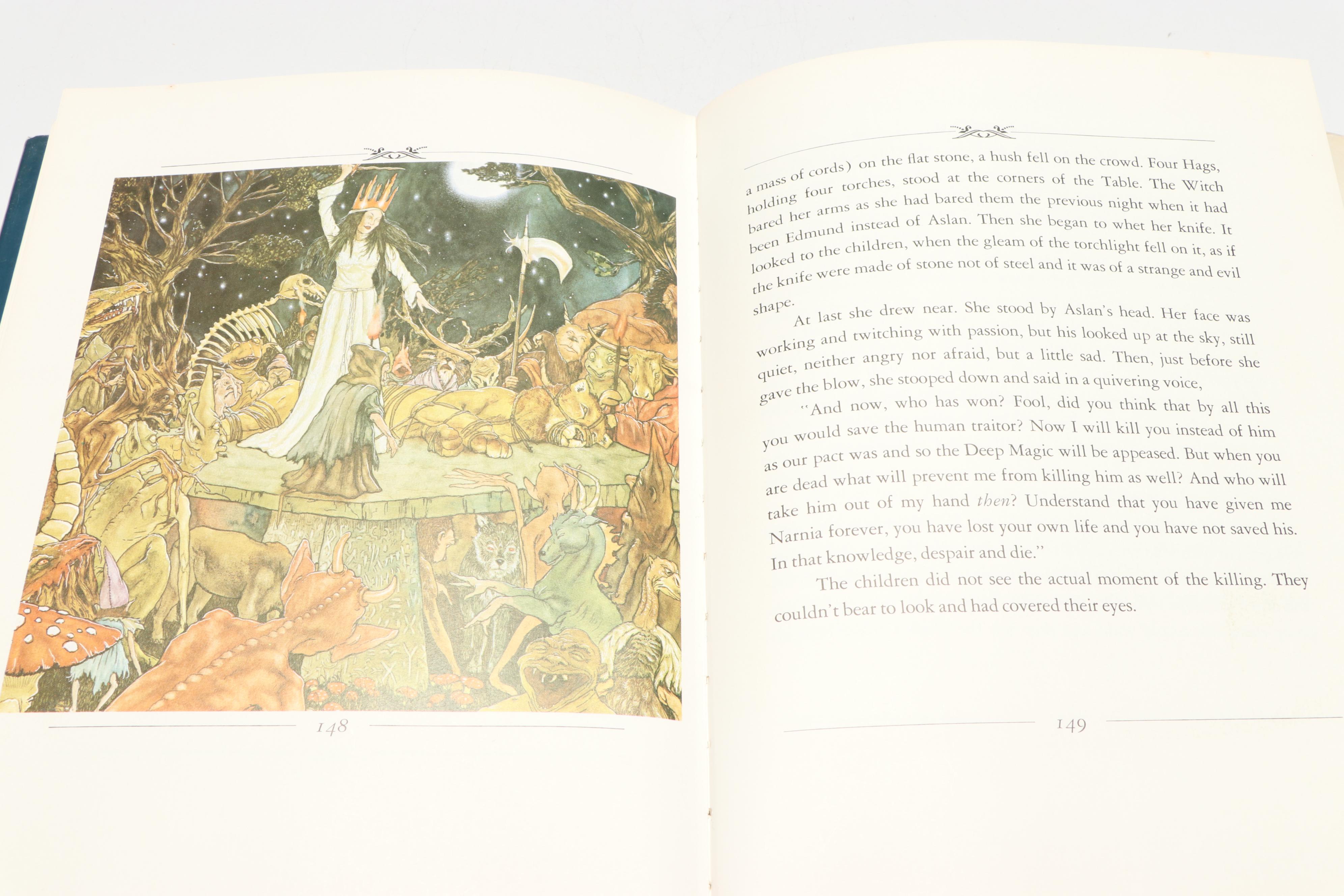 Michael Hague Illustrated "The Lion, the Witch and the Wardrobe" by C. S. Lewis
