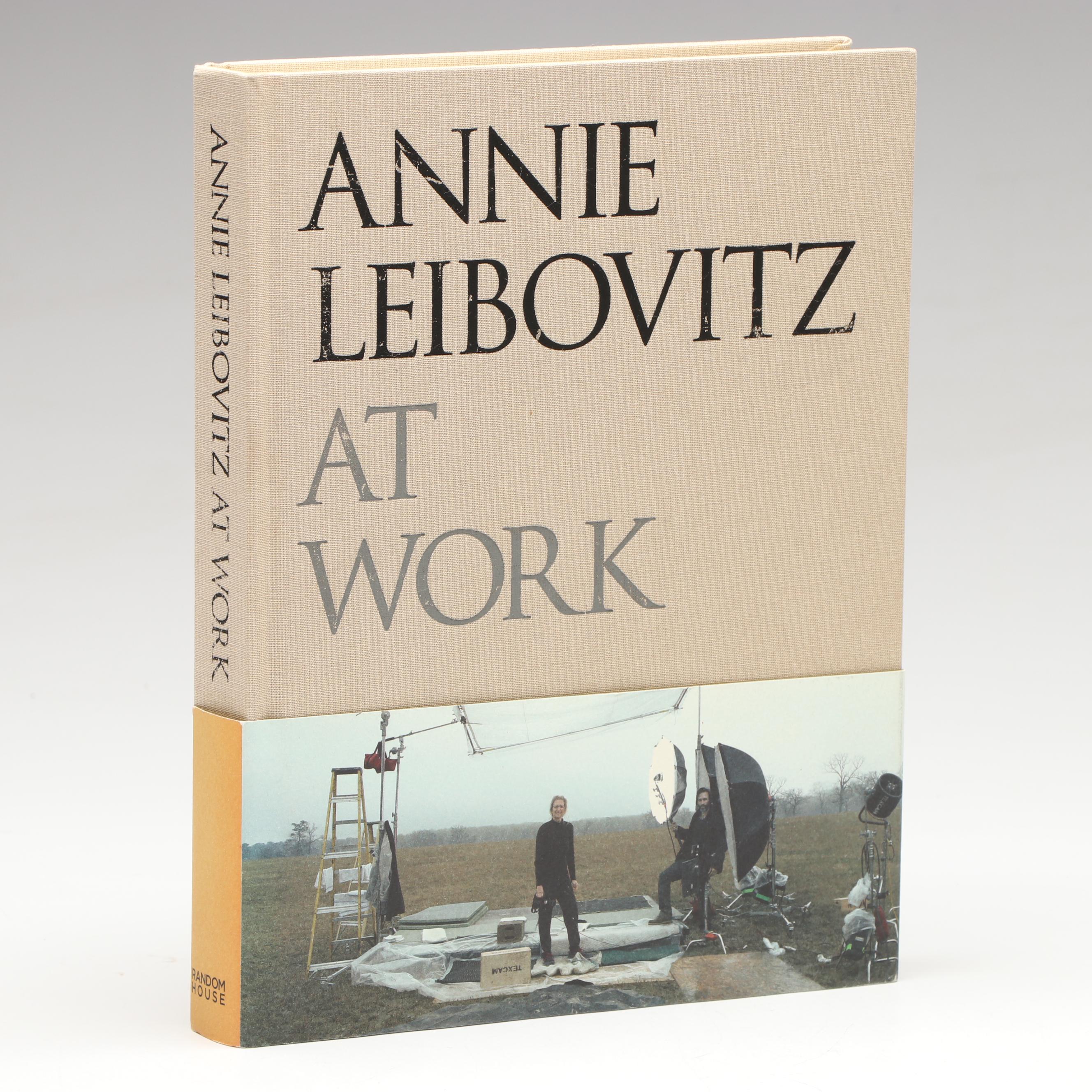 Signed First Printing "Annie Leibovitz at Work" by Annie Leibovitz, 2008