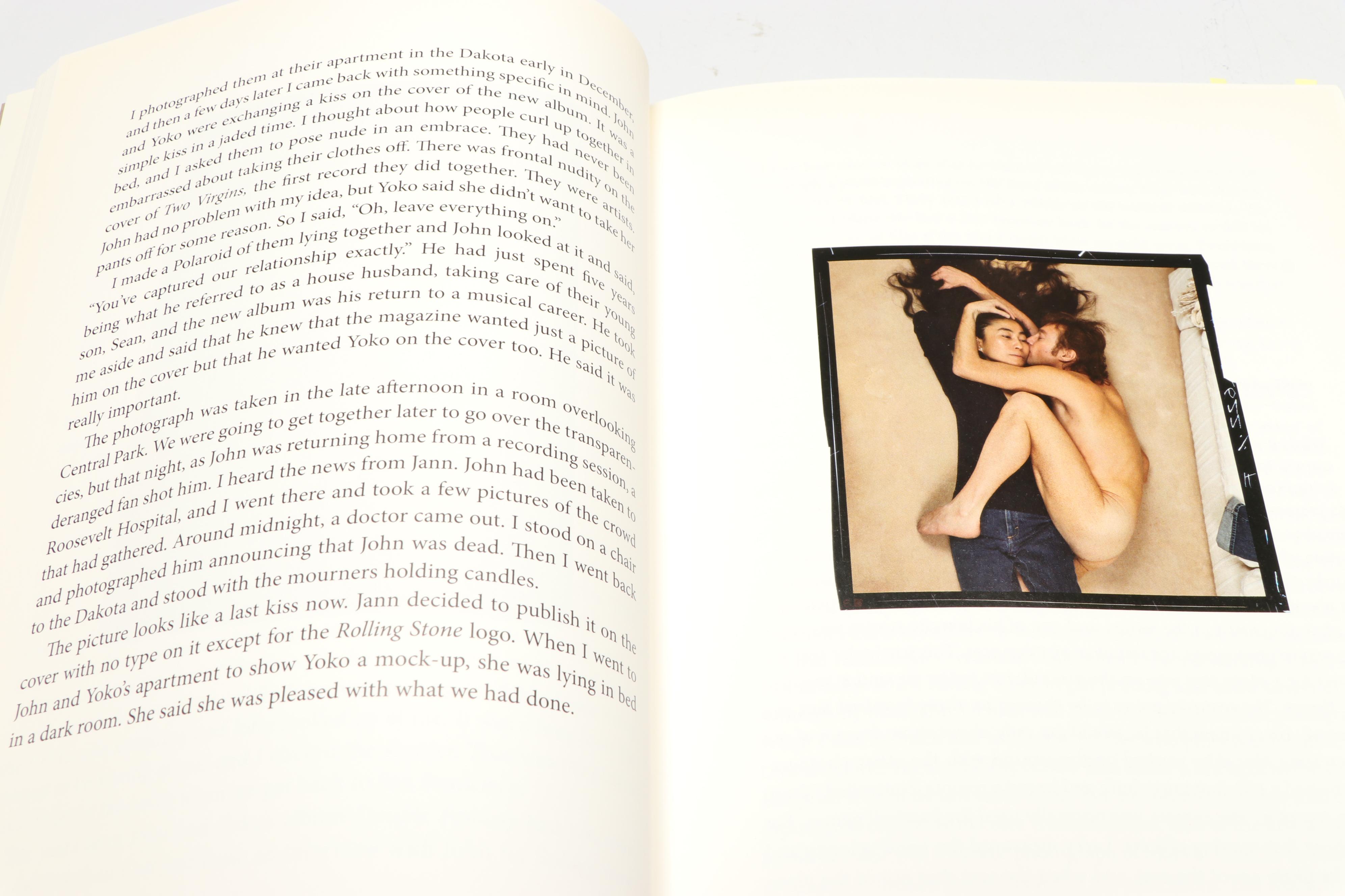 Signed First Printing "Annie Leibovitz at Work" by Annie Leibovitz, 2008