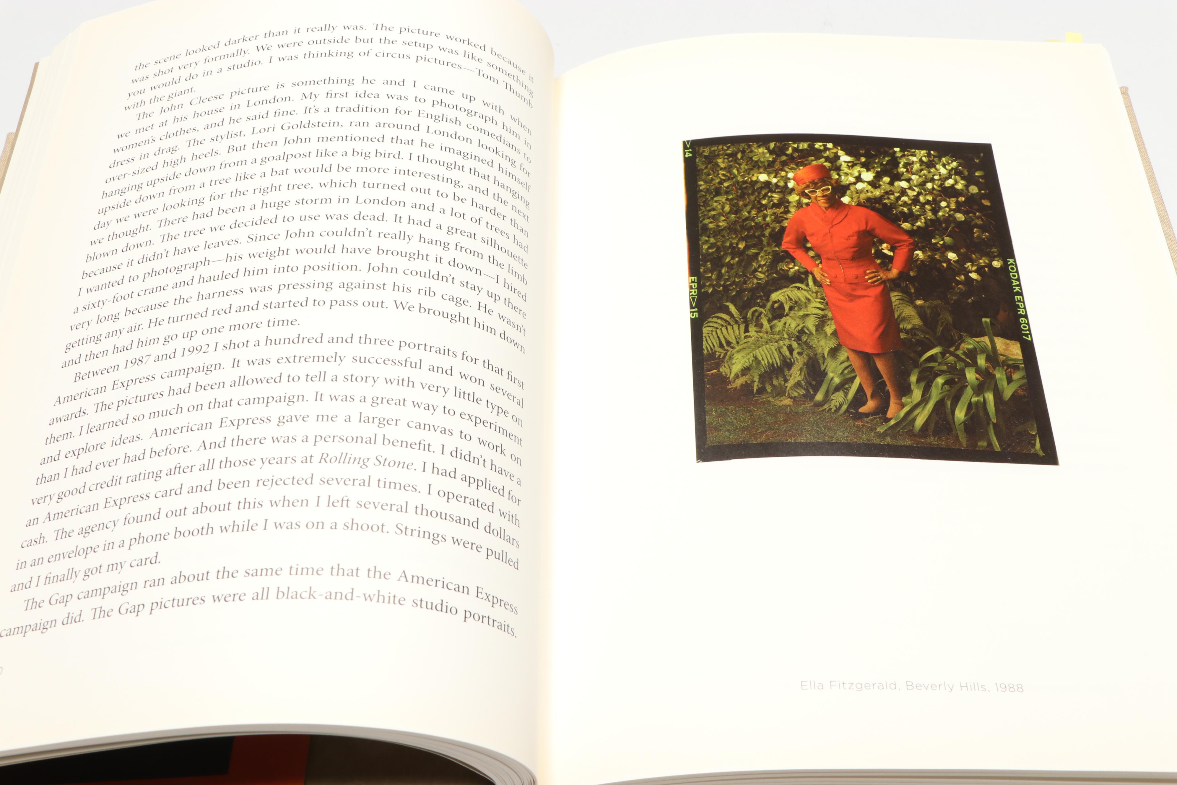 Signed First Printing "Annie Leibovitz at Work" by Annie Leibovitz, 2008