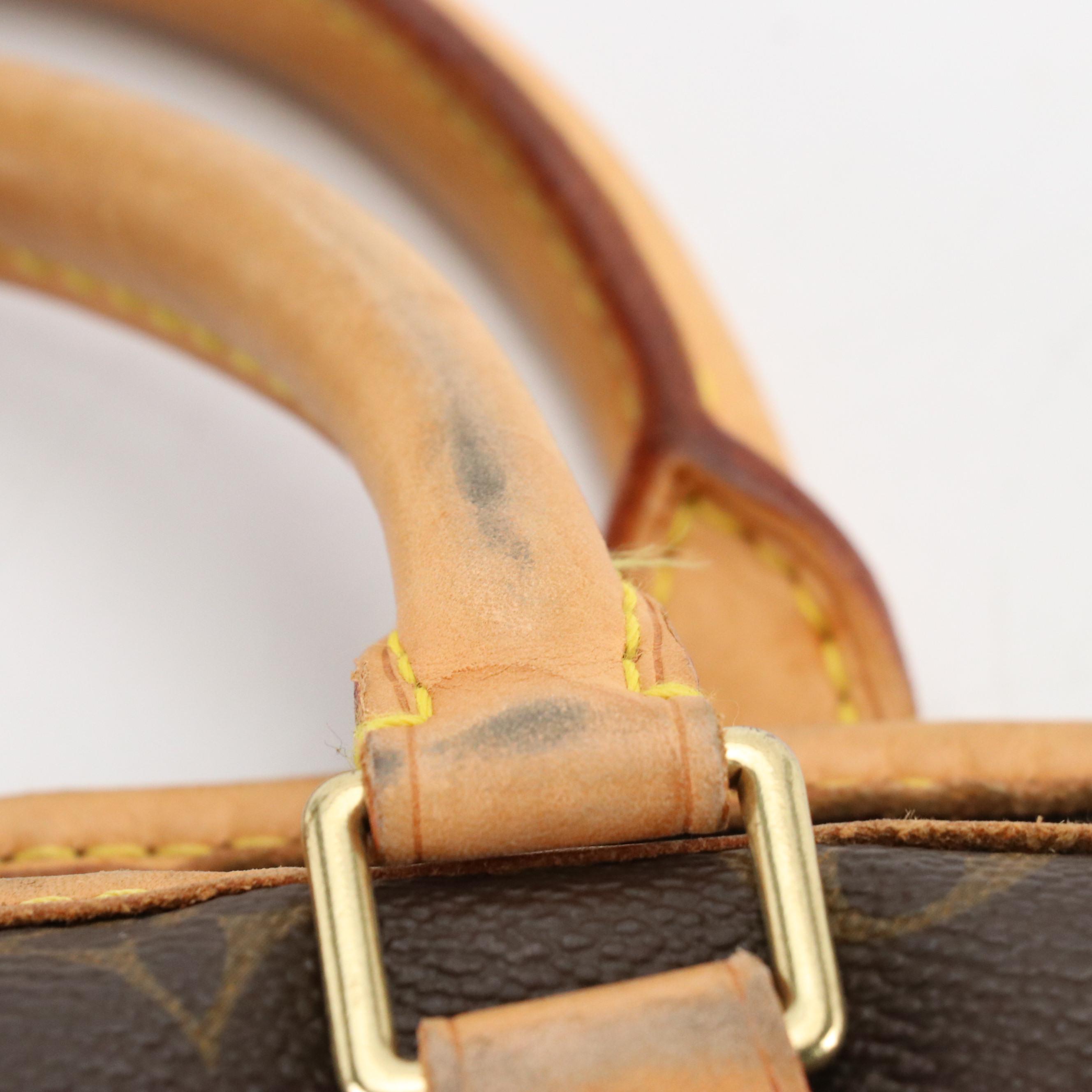 Louis Vuitton Folding Garment Bag with Hanger in Monogram Canvas and Leather