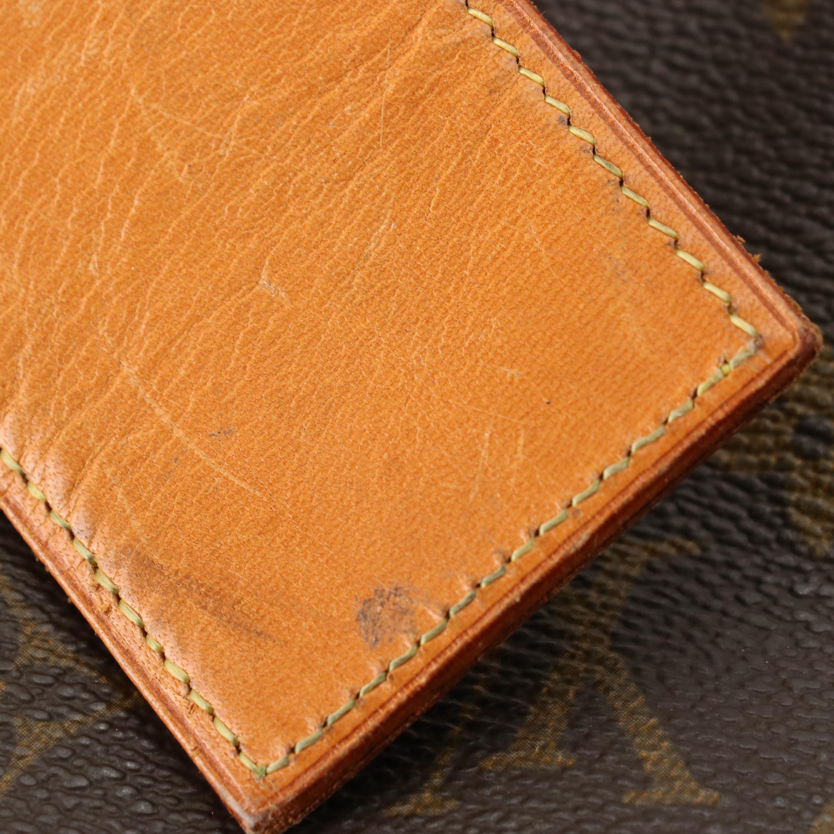 Louis Vuitton Folding Garment Bag with Hanger in Monogram Canvas and Leather