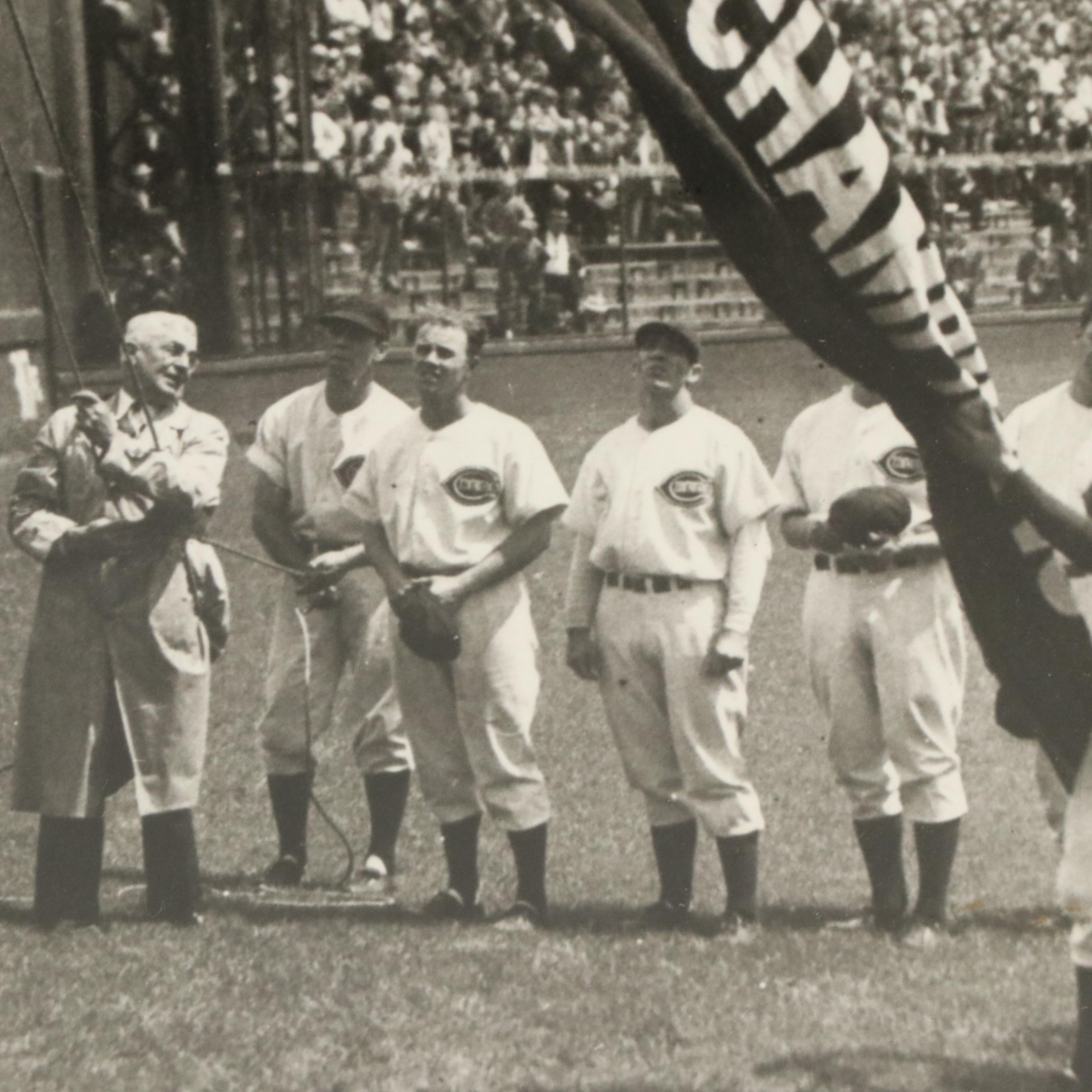 Cincinnati Reds Silver Print of 1939 National League Championship Celebration