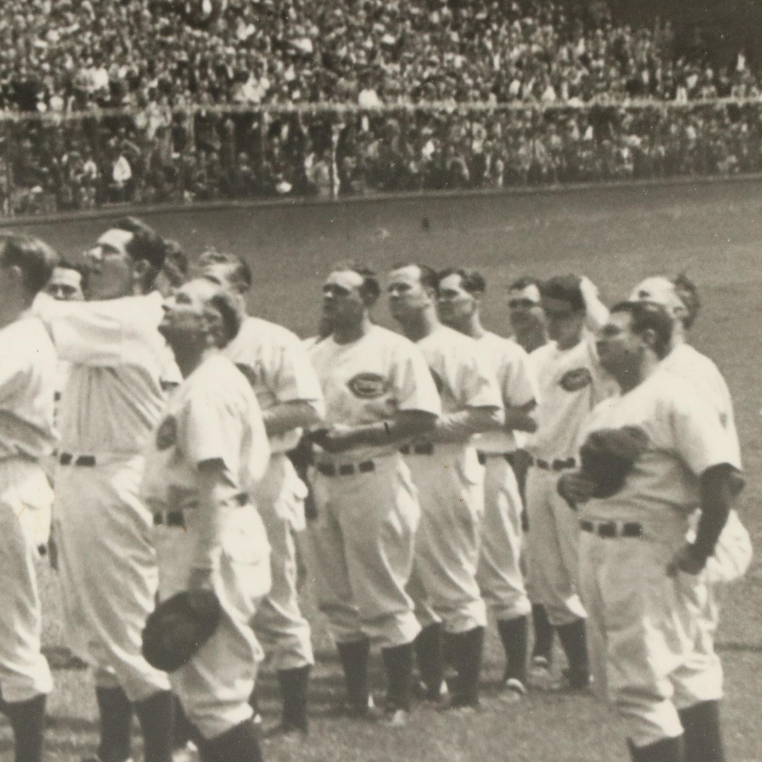 Cincinnati Reds Silver Print of 1939 National League Championship Celebration