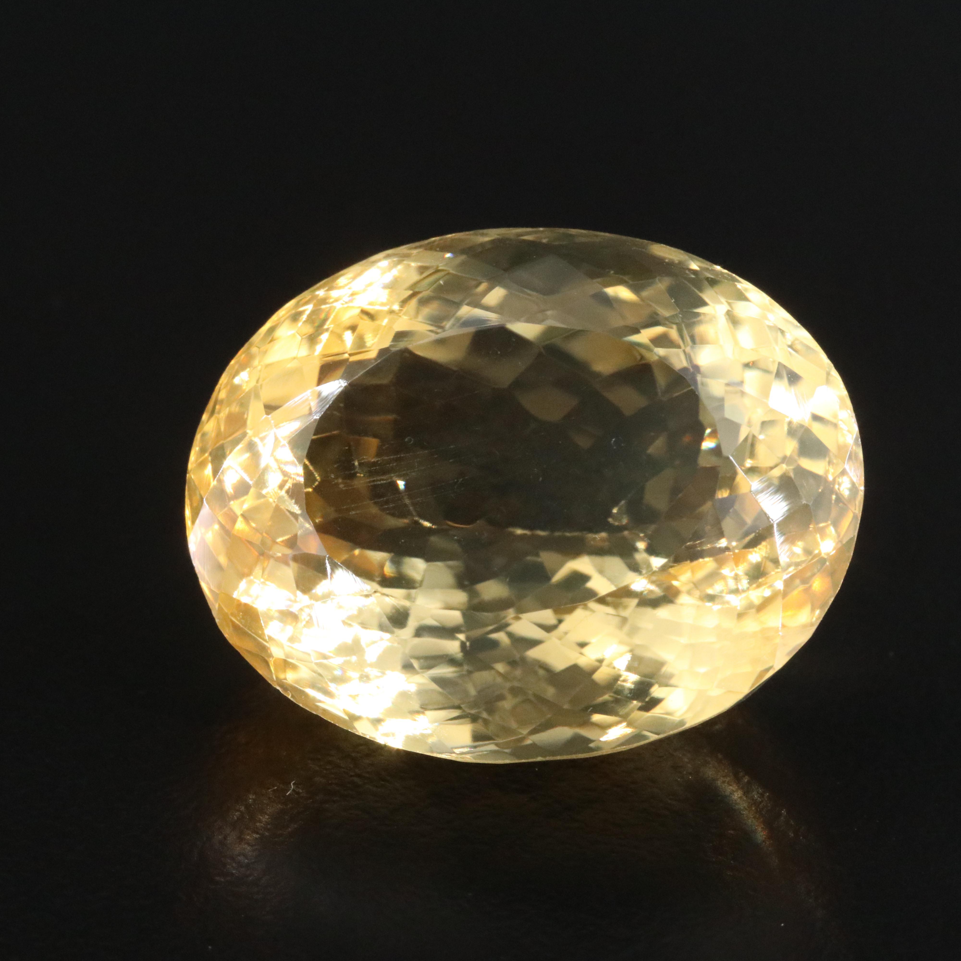 Loose 48.92 CT Citrine