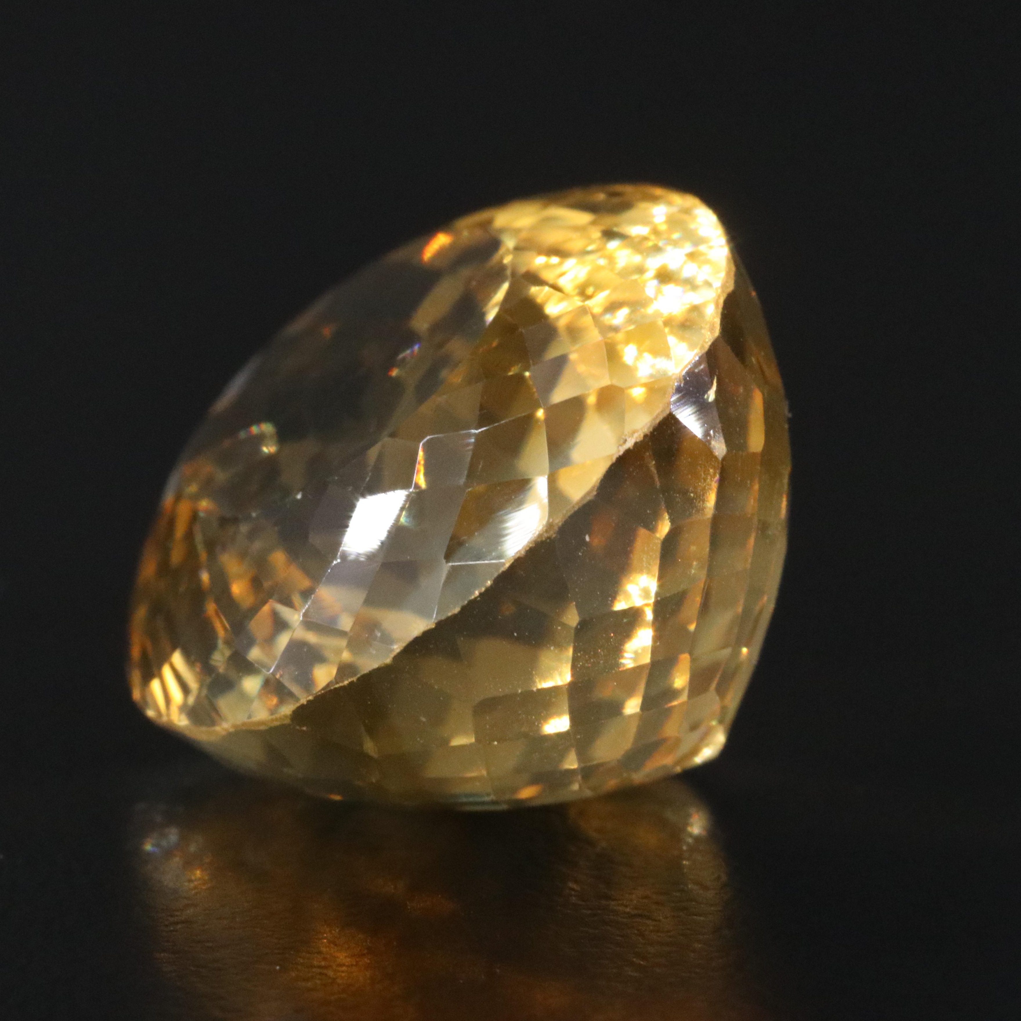 Loose 48.92 CT Citrine