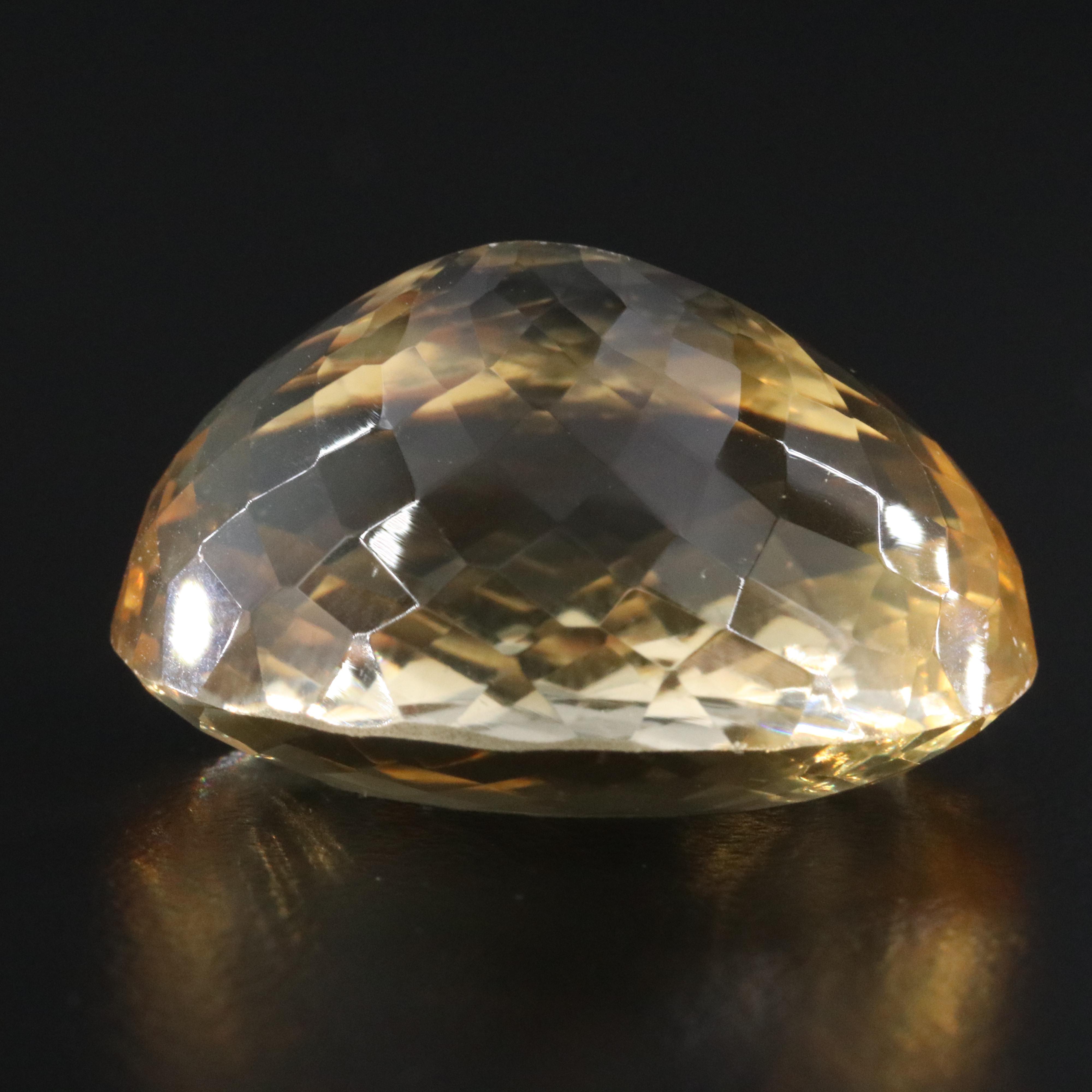 Loose 48.92 CT Citrine