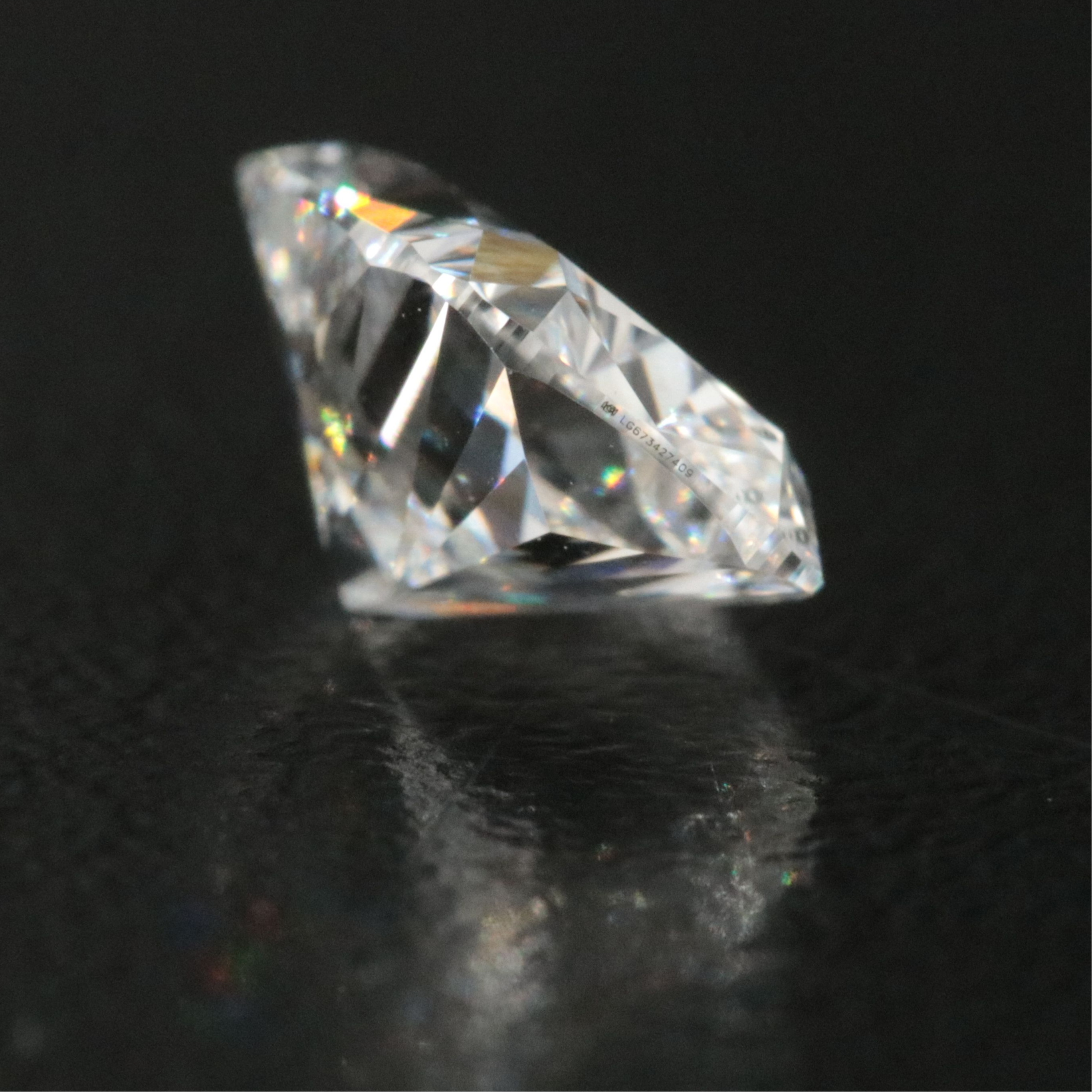 Loose 1.24 CT Lab Grown Diamond with IGI Report