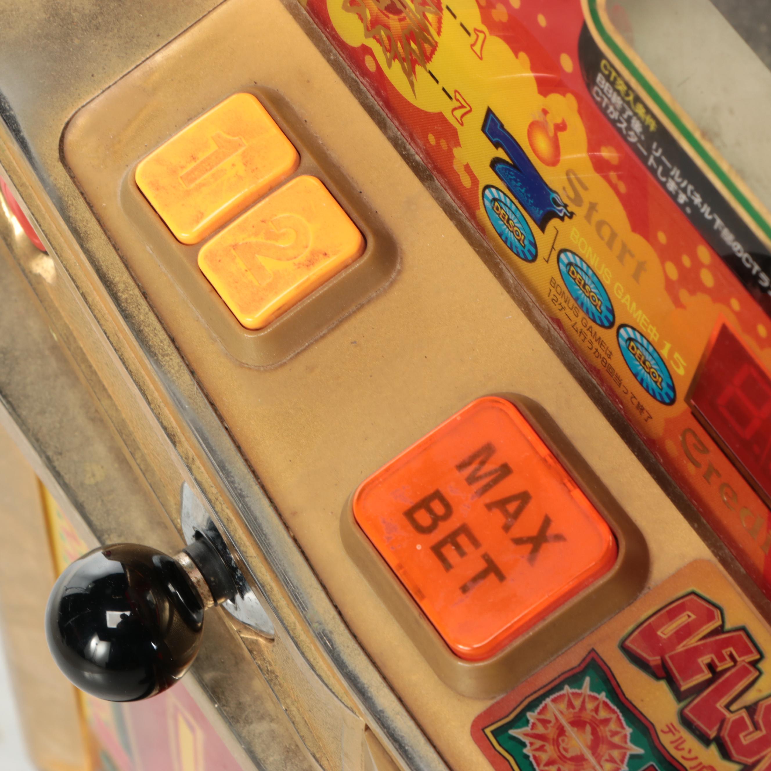 Eleco Ltd. Japanese "Delsol" Slot Machine