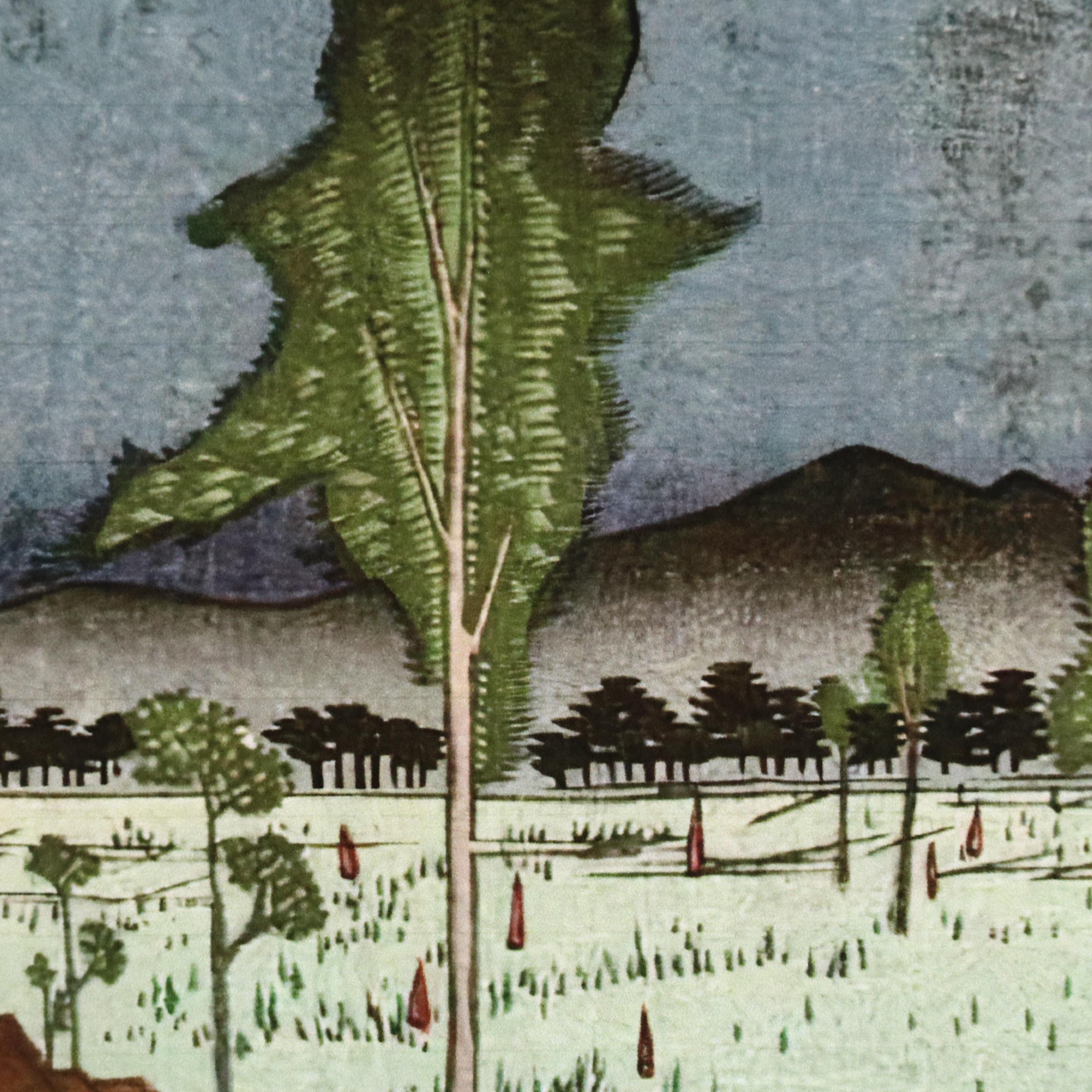 Digital Print After Utagawa Hirokage "Oji no Kitsunebi"