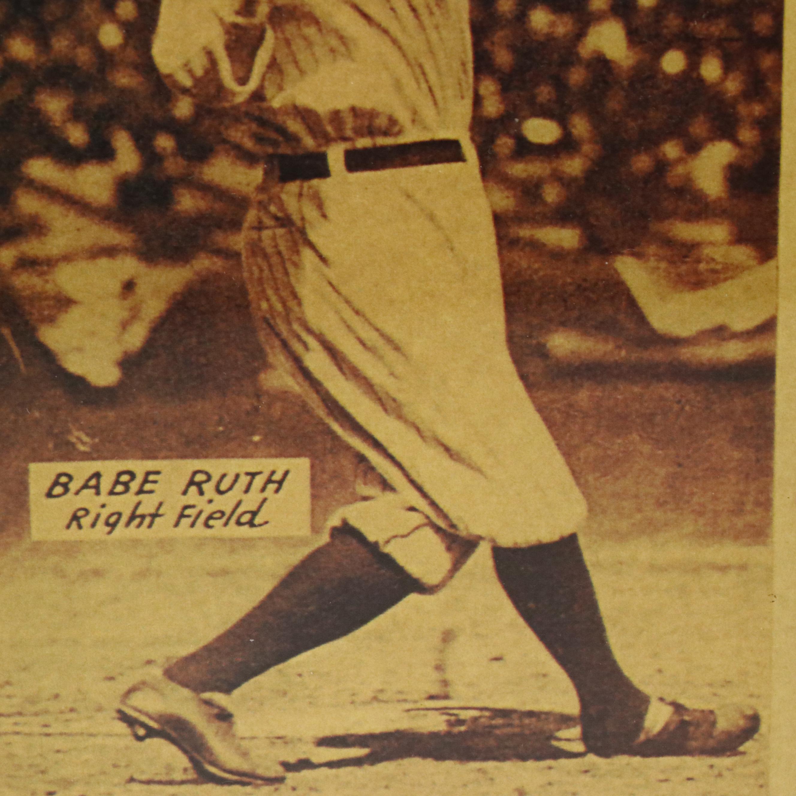 Babe Ruth Digital Reproductions of Advertisements
