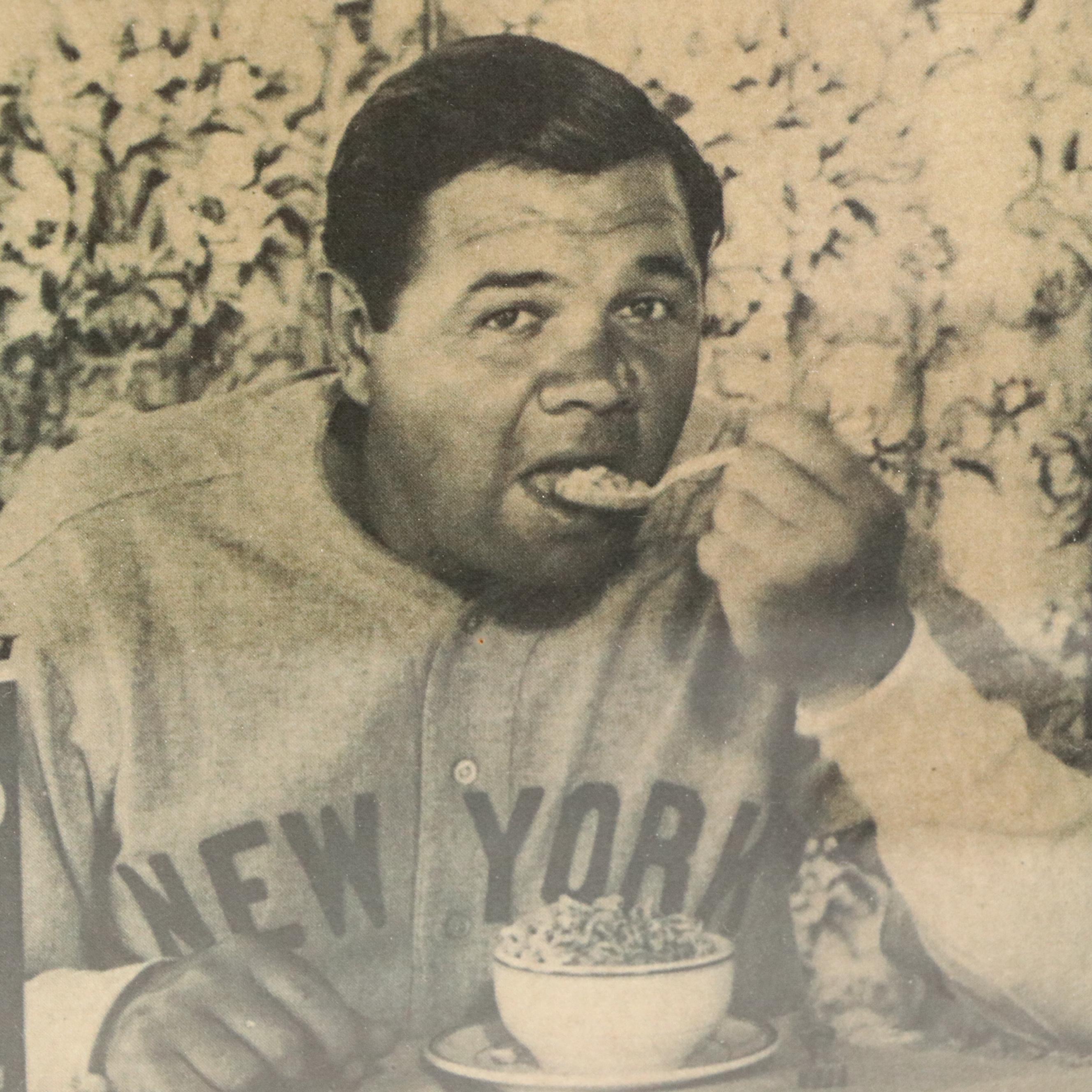 Babe Ruth Digital Reproductions of Advertisements