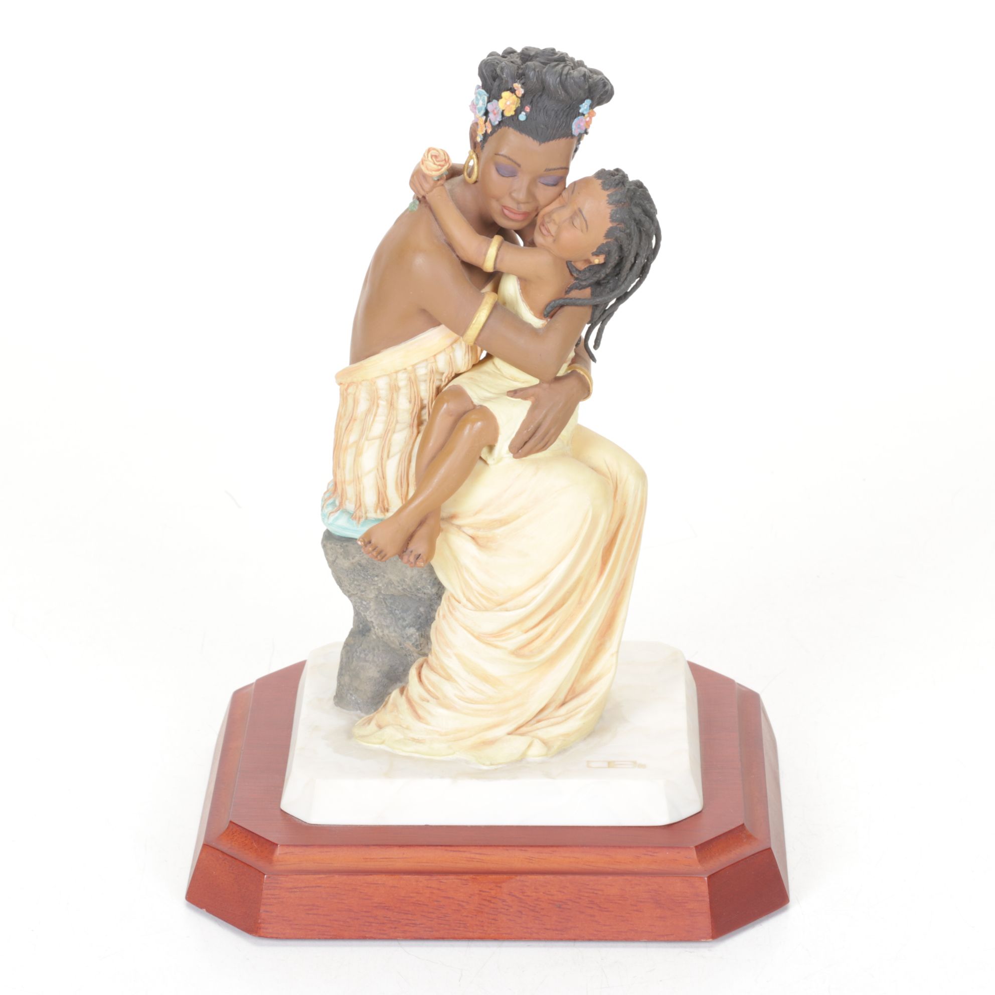 Ebony Visions "The Nurturer" Resin Figurine, 1995