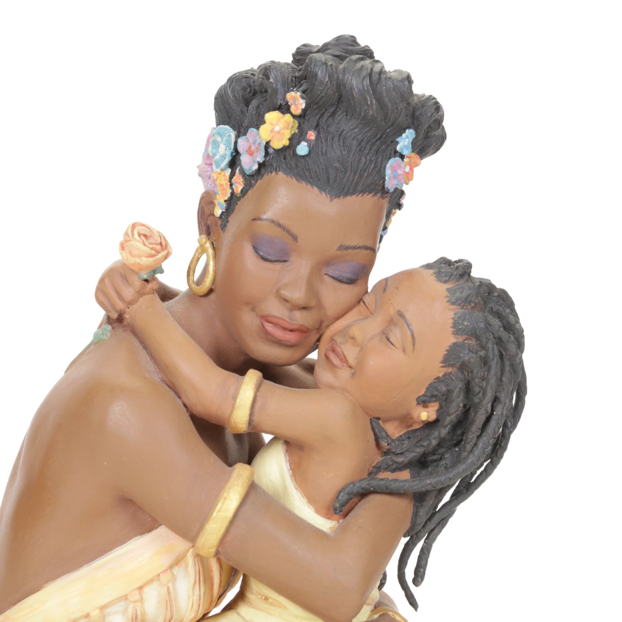 Ebony Visions "The Nurturer" Resin Figurine, 1995