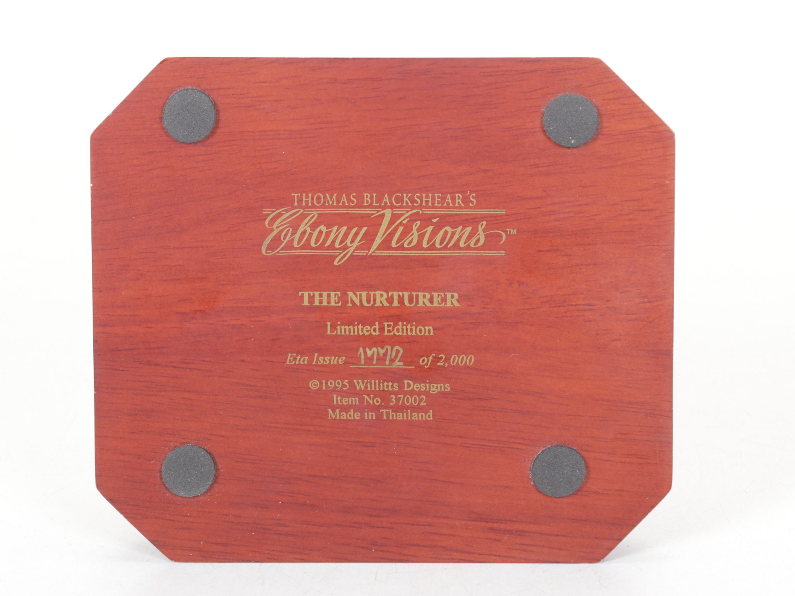 Ebony Visions "The Nurturer" Resin Figurine, 1995